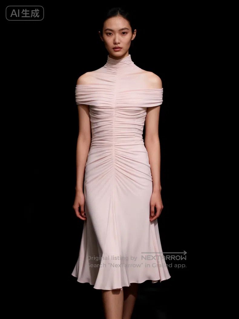 Alaia Draped Dress