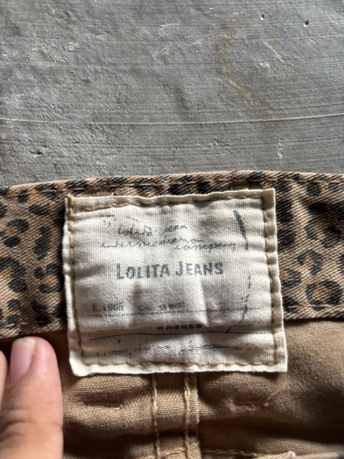 Hysteric Glamour y2k lolita punk leopard alloverprint design dope back pocket Size 28" / US 6 / IT 42 - 5 Thumbnail