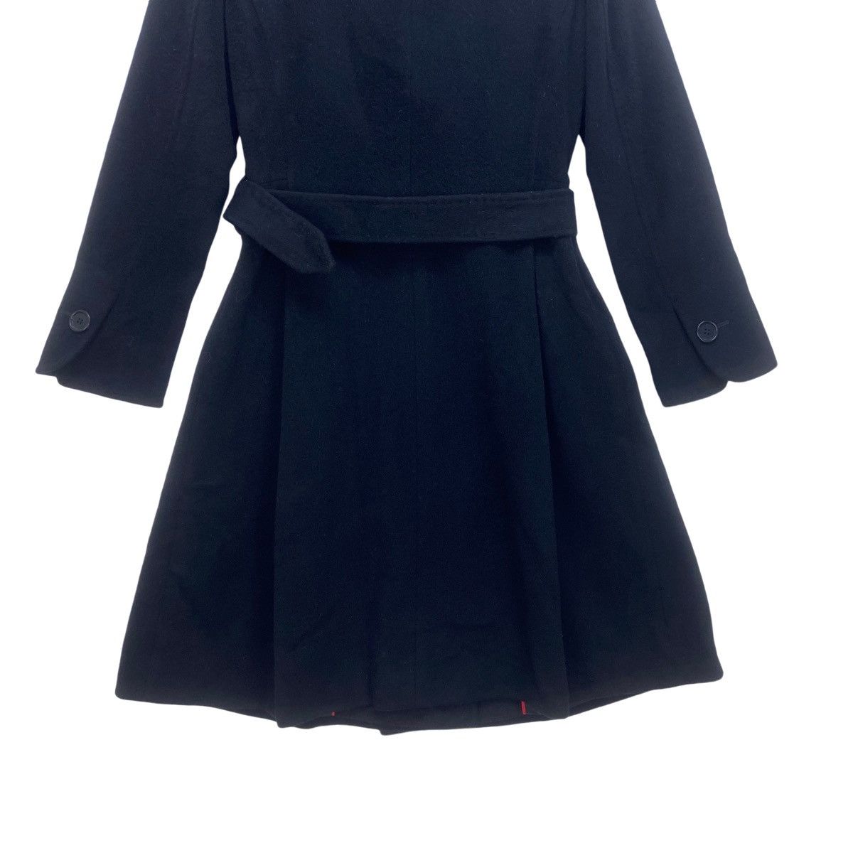 Paul Smith Paul Smith Black Wool Long Coat Size S / US 4 / IT 40 - 10 Thumbnail