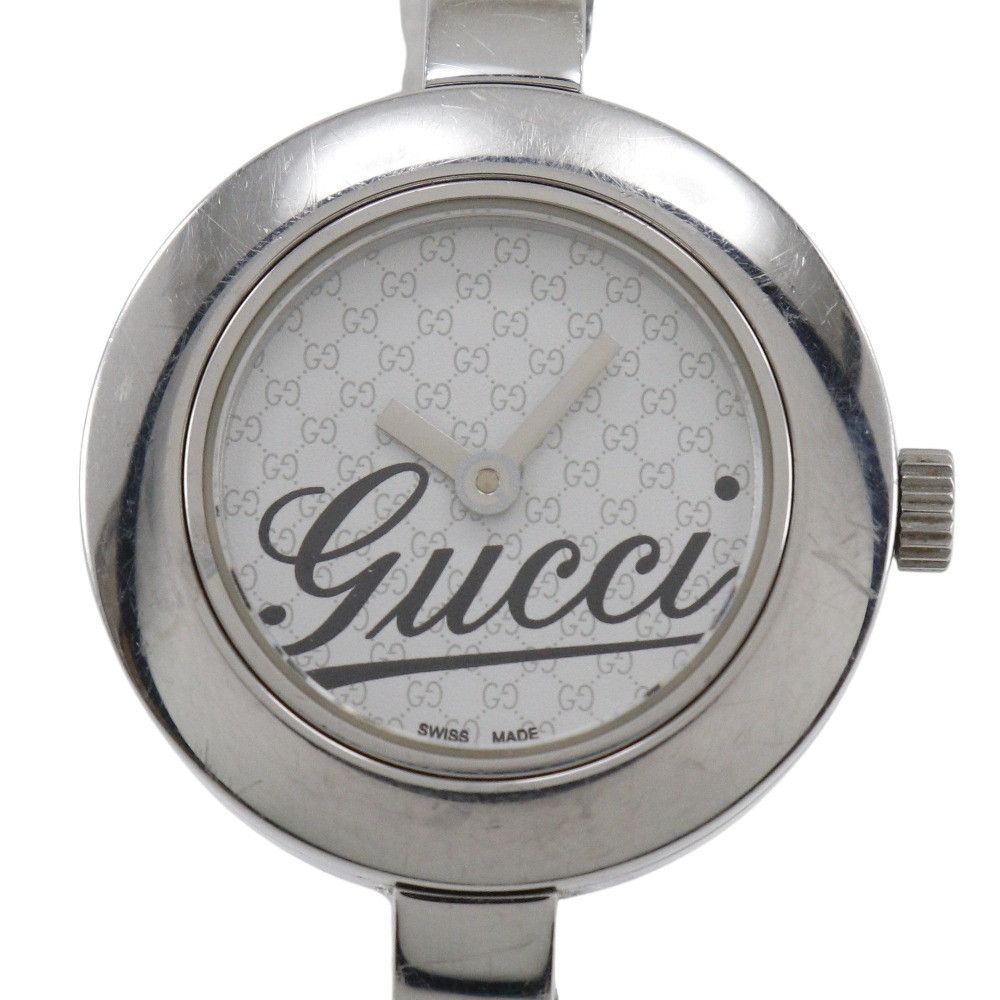 Gucci Gucci Gucci G Circle Stainless Steel Watch Metal Quartz 105 DUTY FREE for USA Size ONE SIZE - 1 Thumbnail