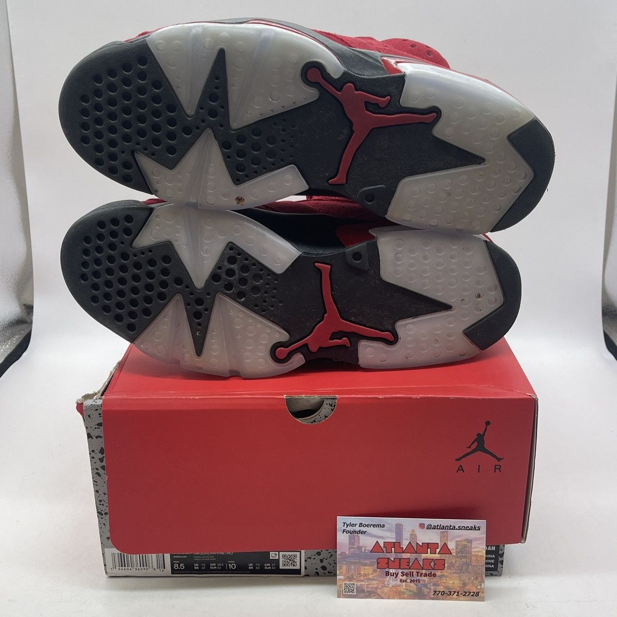 Jordan Brand Air Jordan 6 toro bravo Size US 8.5 / EU 41-42 - 7 Thumbnail