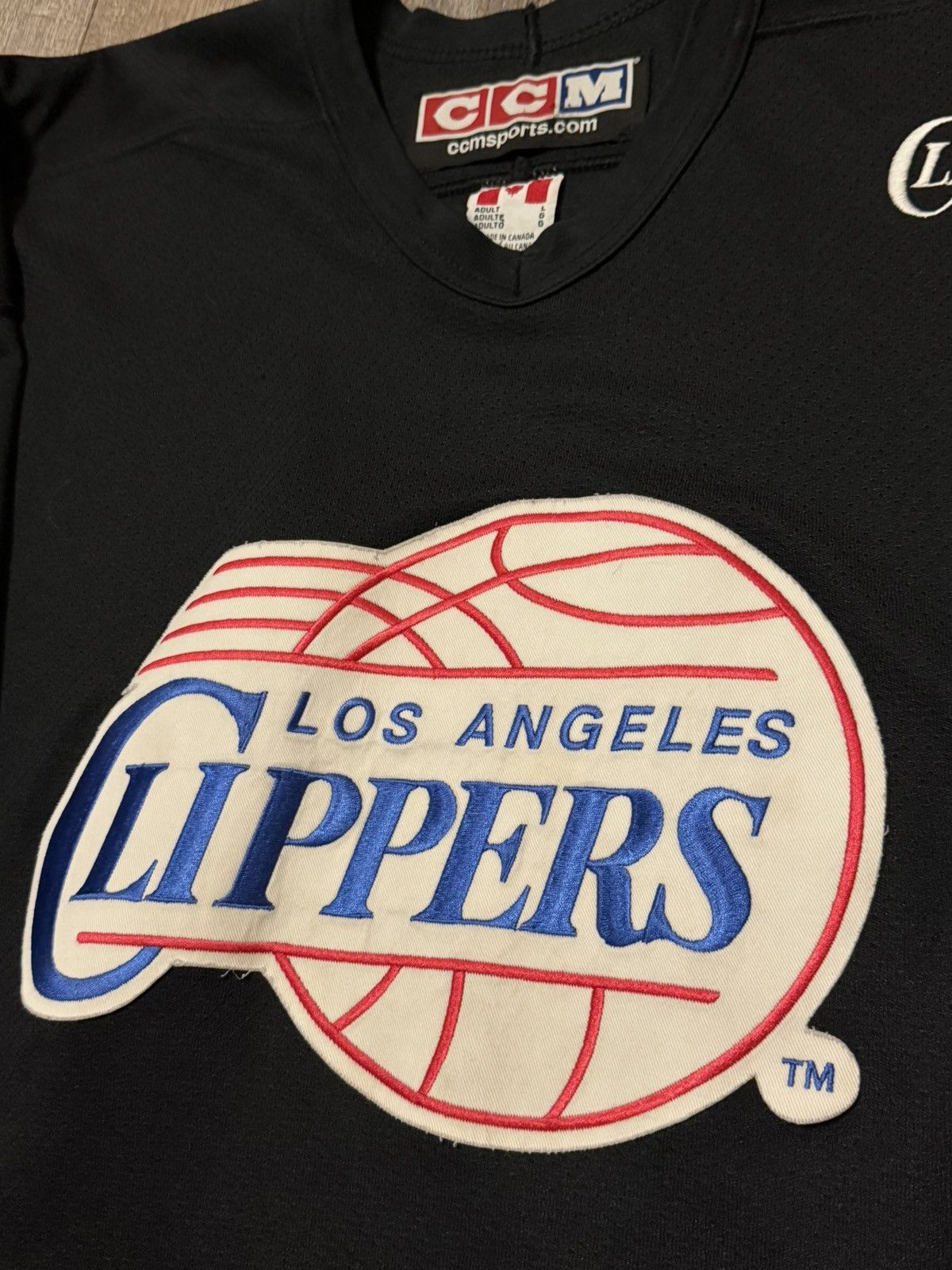 Ccm Vintage Los Angeles Clippers CCM Hockey Jersey Size Large Size US L / EU 52-54 / 3 - 2 Thumbnail
