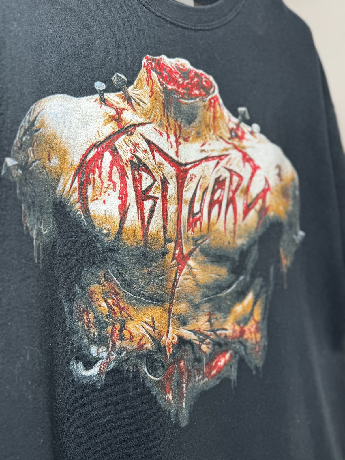 Band Tees Vintage Y2K Obituary Inked In Blood Band Tee T Shirt Size US XL / EU 56 / 4 - 5 Thumbnail