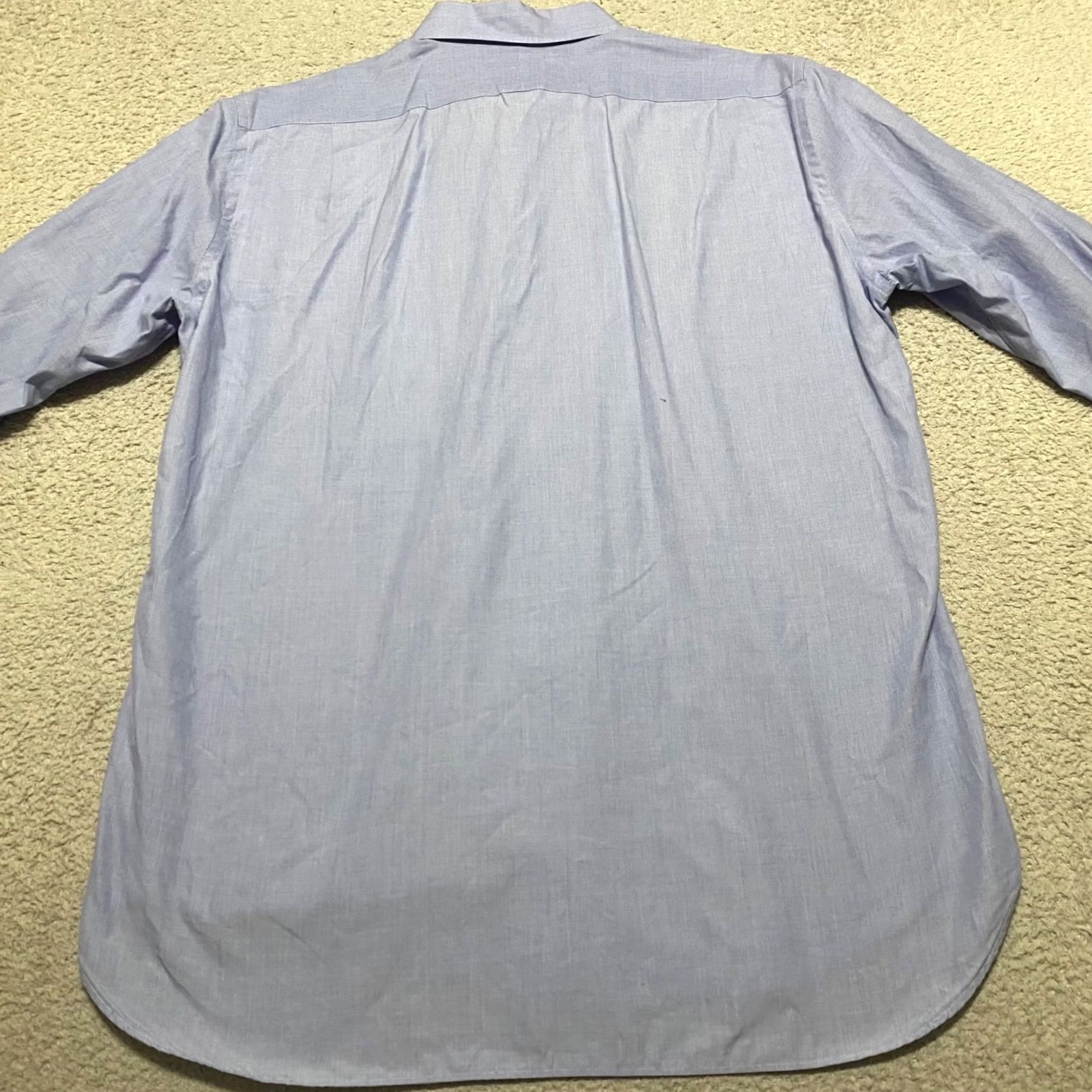 J.Crew J.CREW Ludlow Button-Up Shirt XL Blue Cotton Spandex Regular Mens Modern Classic Size US XL / EU 56 / 4 - 2 Thumbnail