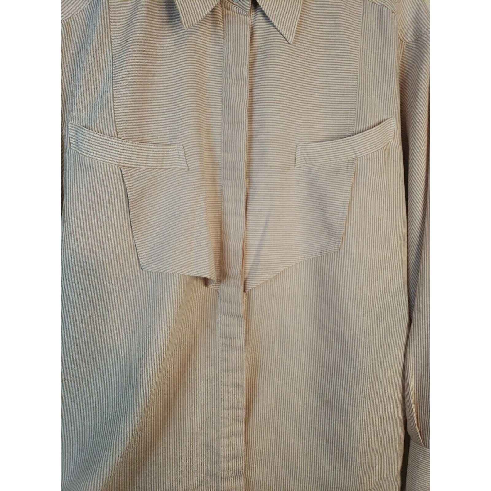 Other 70s 1960s ESCADA Button Up Dress Shirt SIZE 40 WEST GERMANY Size S / US 4 / IT 40 - 9 Thumbnail