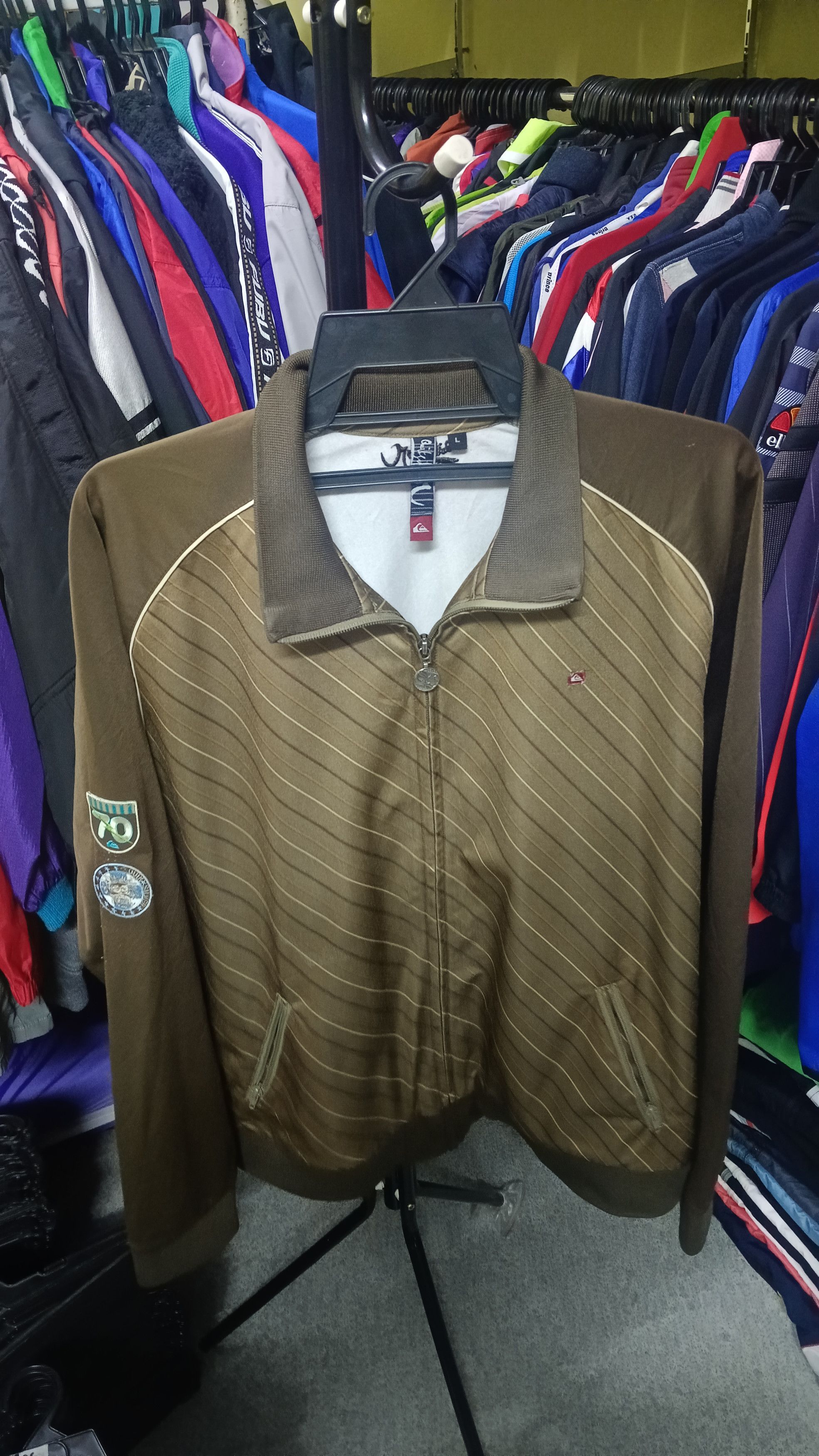 Quiksilver Vintage Quiksilver Track Jacket Size US L / EU 52-54 / 3 - 2 Thumbnail