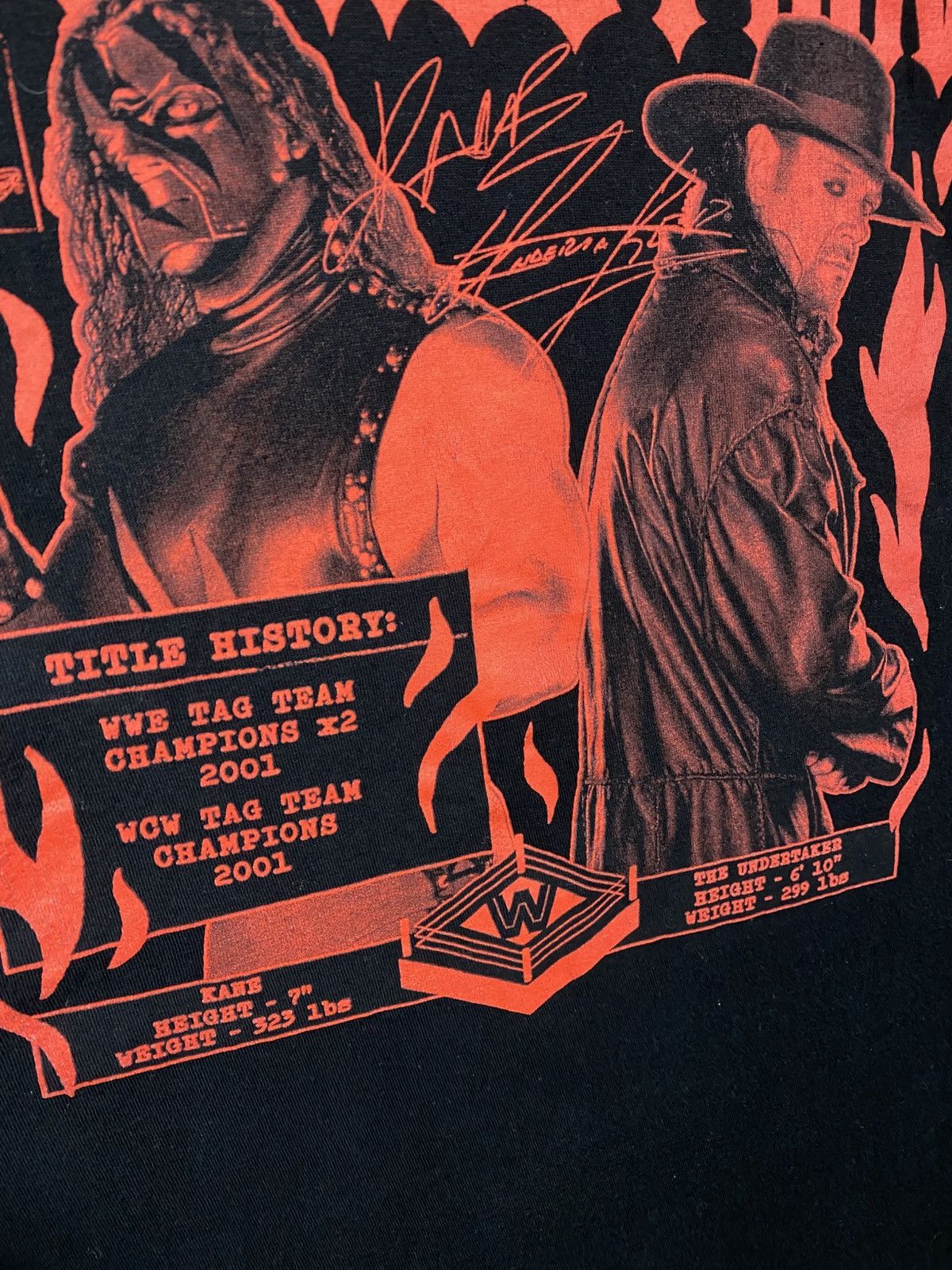 WWE ⚰️T-Shirt WWE The Brothers Of Destruction Undertaker & Kane⚰️ Size US S / EU 44-46 / 1 - 6 Thumbnail