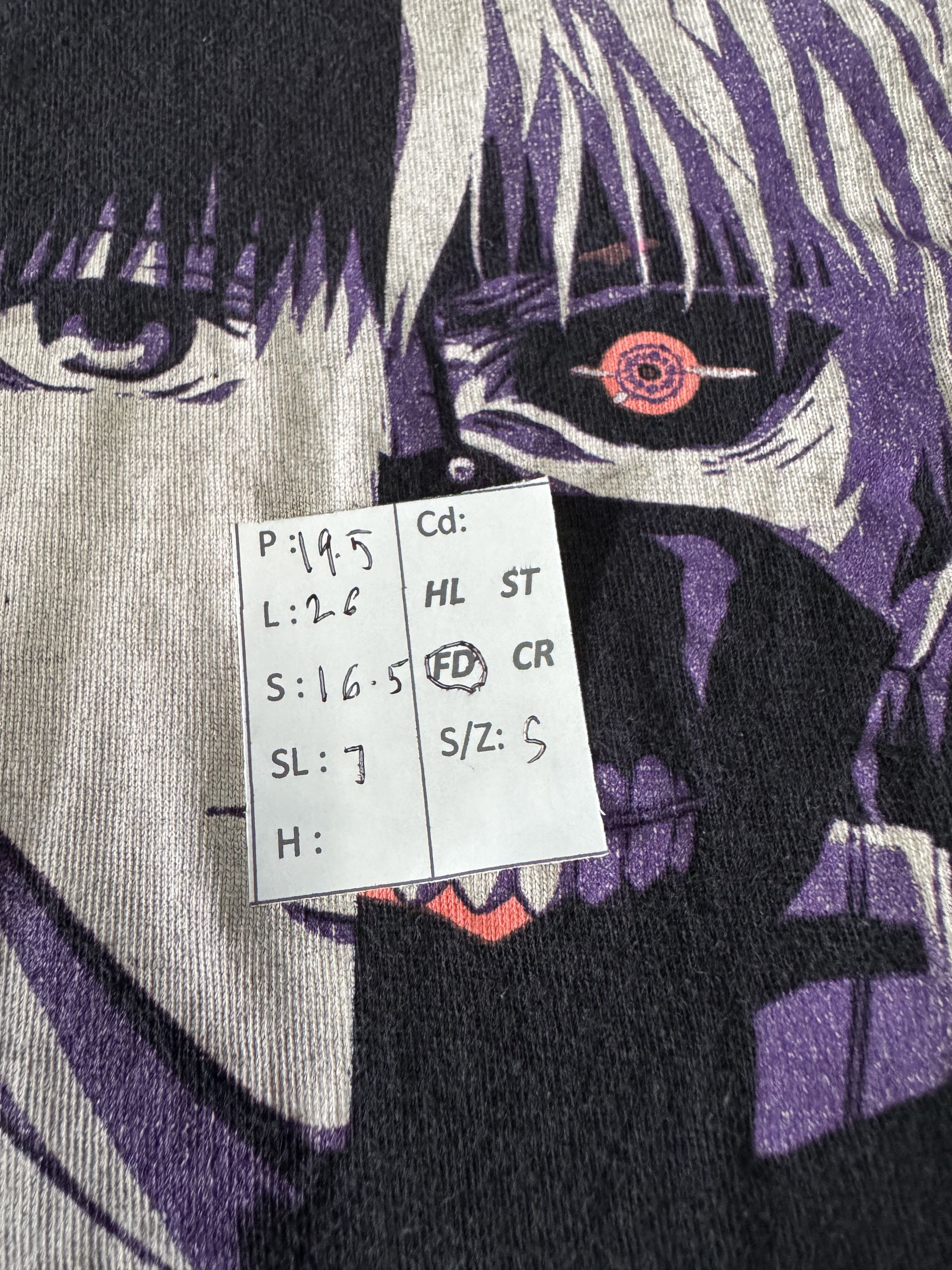 Anime VINTAGE TOKYO GHOUL KANEKI JAPAN RELEASE TEE berserk seraph Size US S / EU 44-46 / 1 - 15 Thumbnail