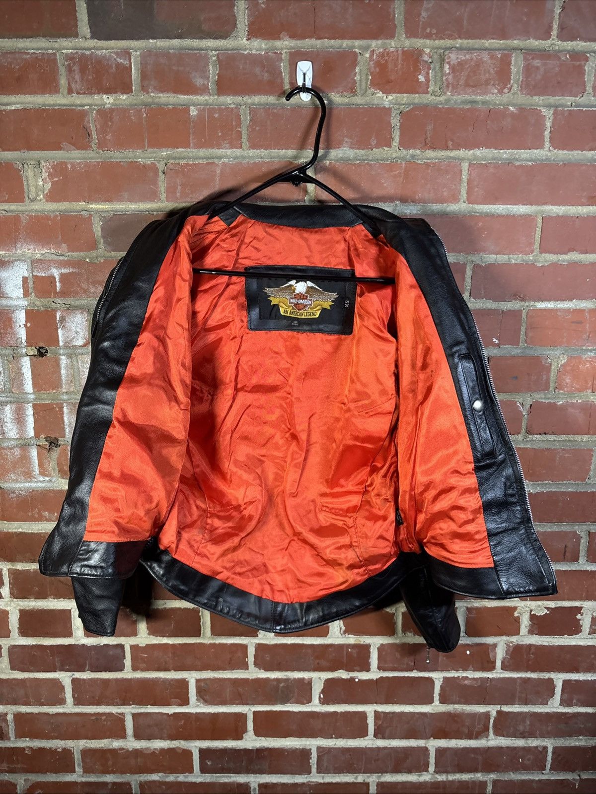 Harley Davidson Vintage Y2k Harley Davidson Leather Jacket Fringe USA XS Size XS / US 0-2 / IT 36-38 - 6 Thumbnail