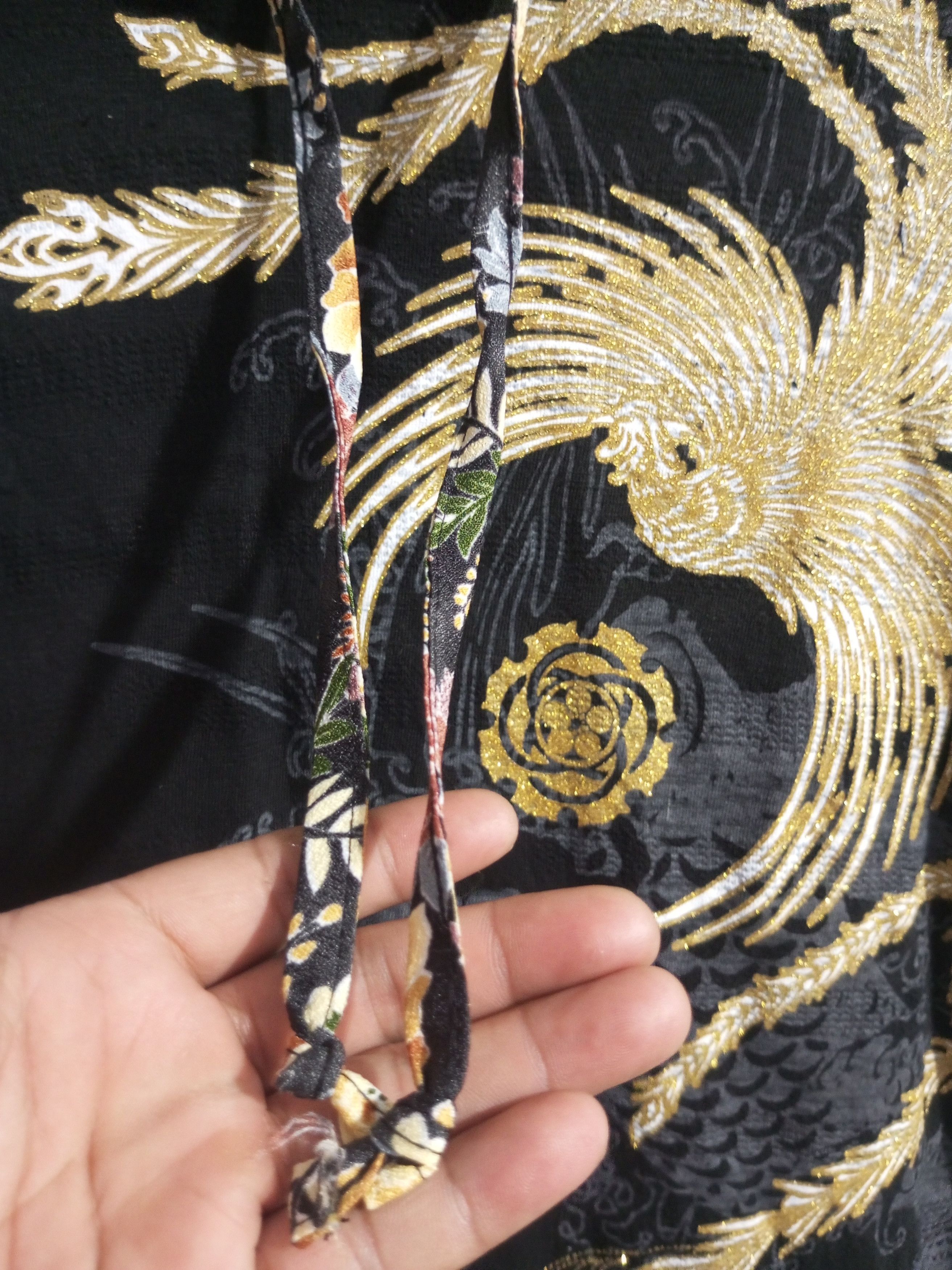Japanese Brand Bullet noise sukajan Poenhix x koi t shirt hoodie Size US L / EU 52-54 / 3 - 6 Thumbnail