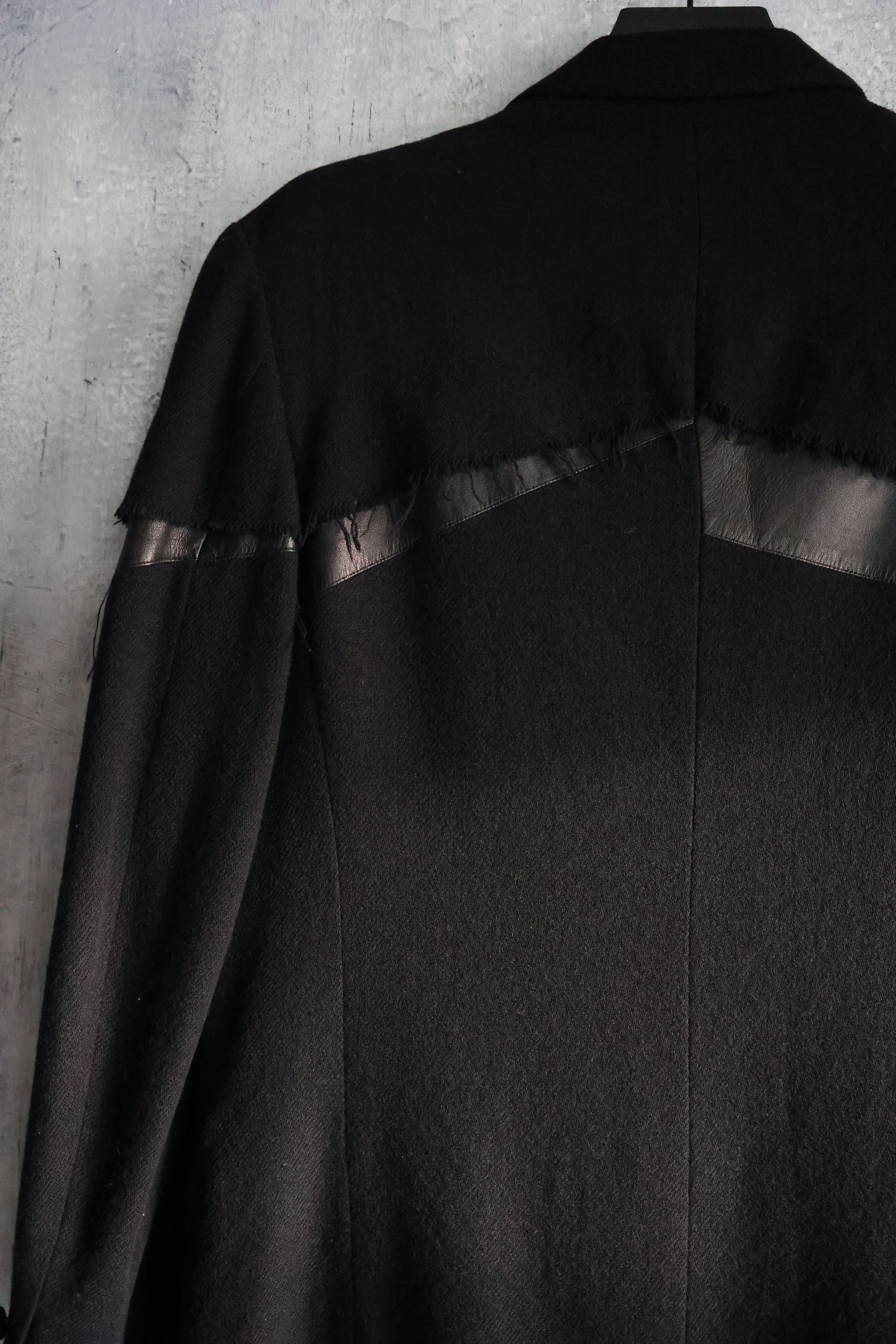 Yohji Yamamoto VERY RARE yohji yamamoto pour homme blazer 05aw Size US M / EU 48-50 / 2 - 4 Thumbnail