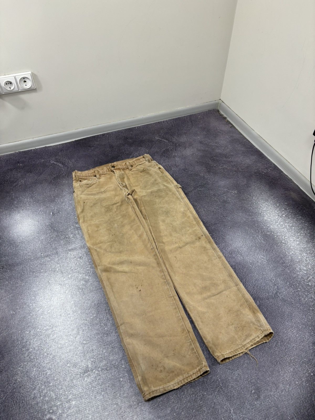 Dickies × Vintage Vintage Dickies Y2K Skate Carpenter Work Hype Baggy Pants Size US 34 / EU 50 - 9 Thumbnail
