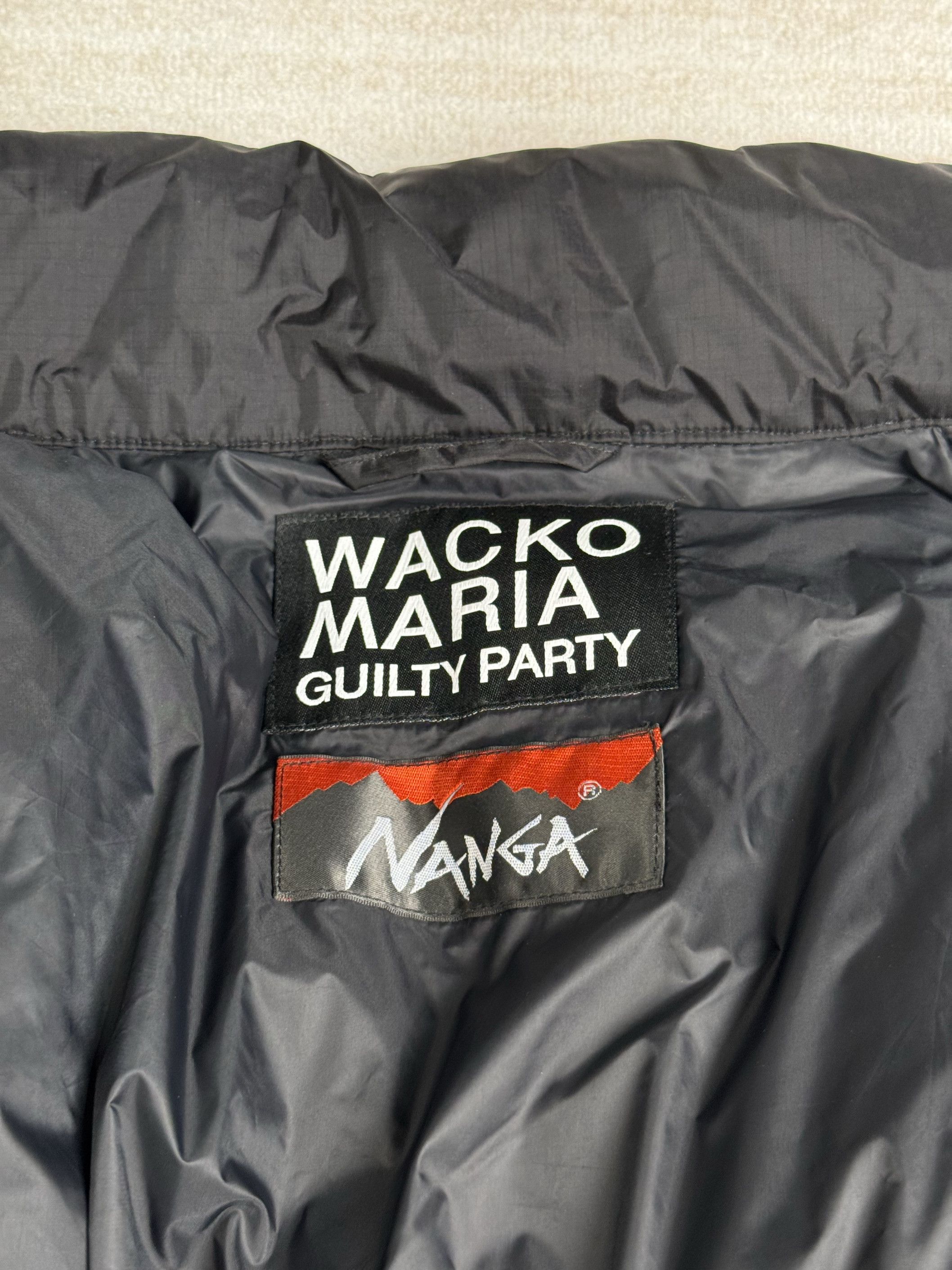 Wacko Maria NEW WITH TAG* Wacko Maria Nanga Down Jacket - BLACK Size US L / EU 52-54 / 3 - 11 Thumbnail