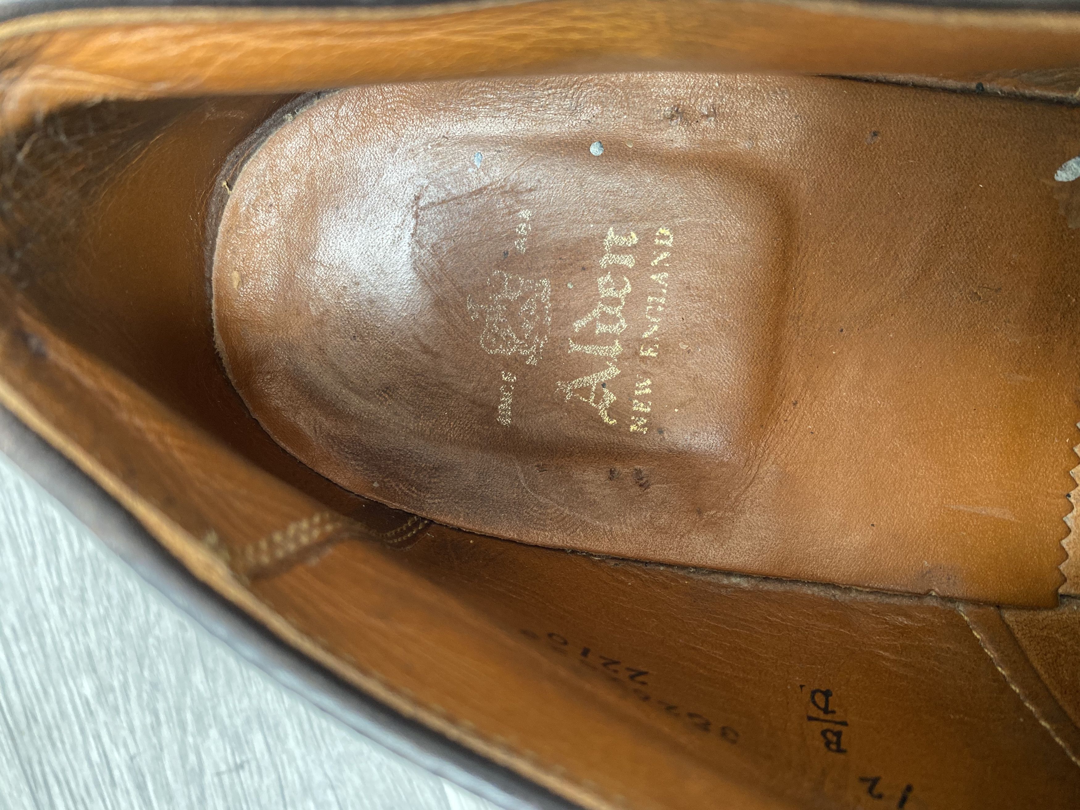 Alden Alden split toe blucher shell cordovan sz12B/D Size US 12 / EU 45 - 10 Thumbnail