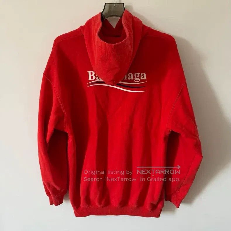 Balenciaga Balenciaga Red Cola Sweatshirt Size US S / EU 44-46 / 1 - 2 Thumbnail