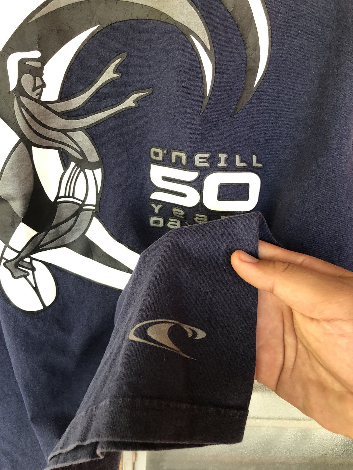 Sun Surf Vintage 90's O'neill "52:02" Year Surf Shirt Tee Size US M / EU 48-50 / 2 - 11 Thumbnail