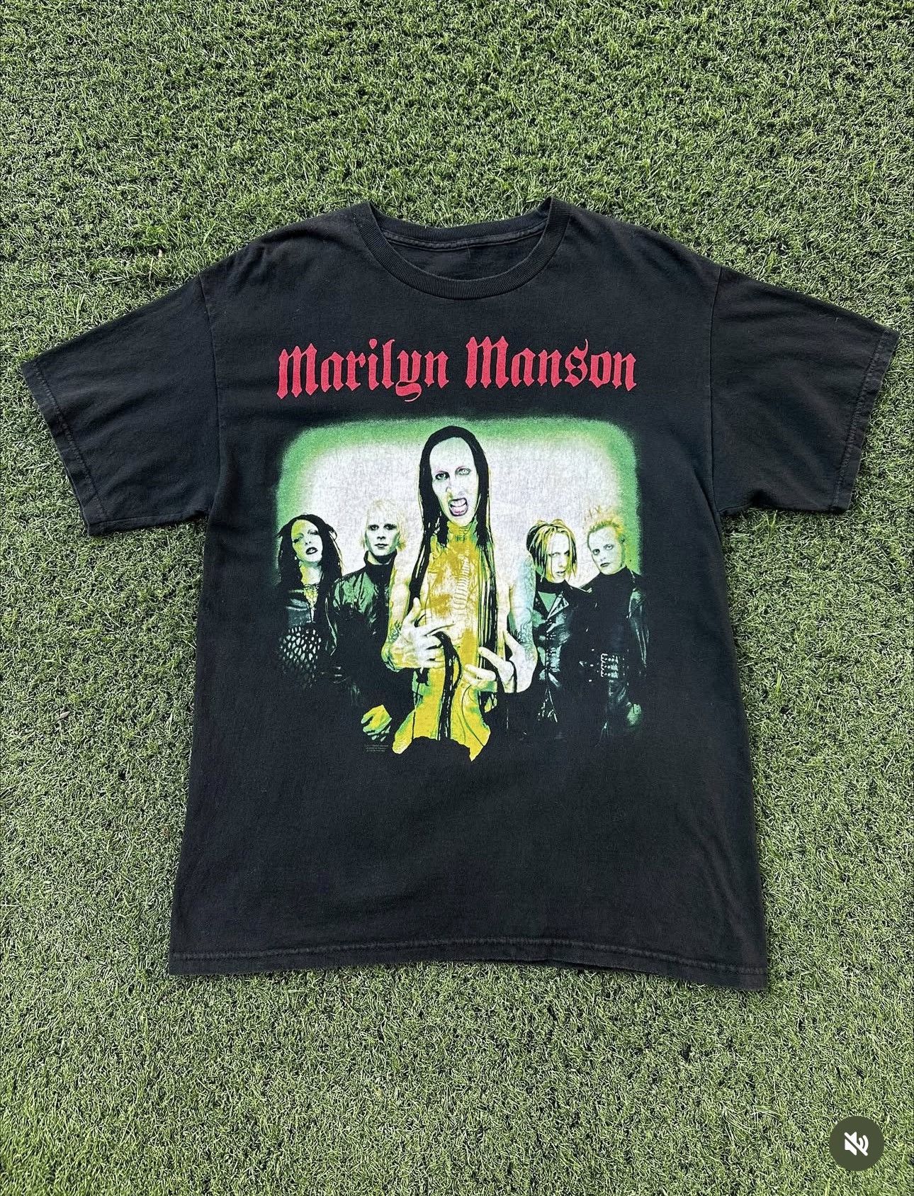 Other Vintage Marilyn Manson Tee Size US L / EU 52-54 / 3 - 1 Thumbnail