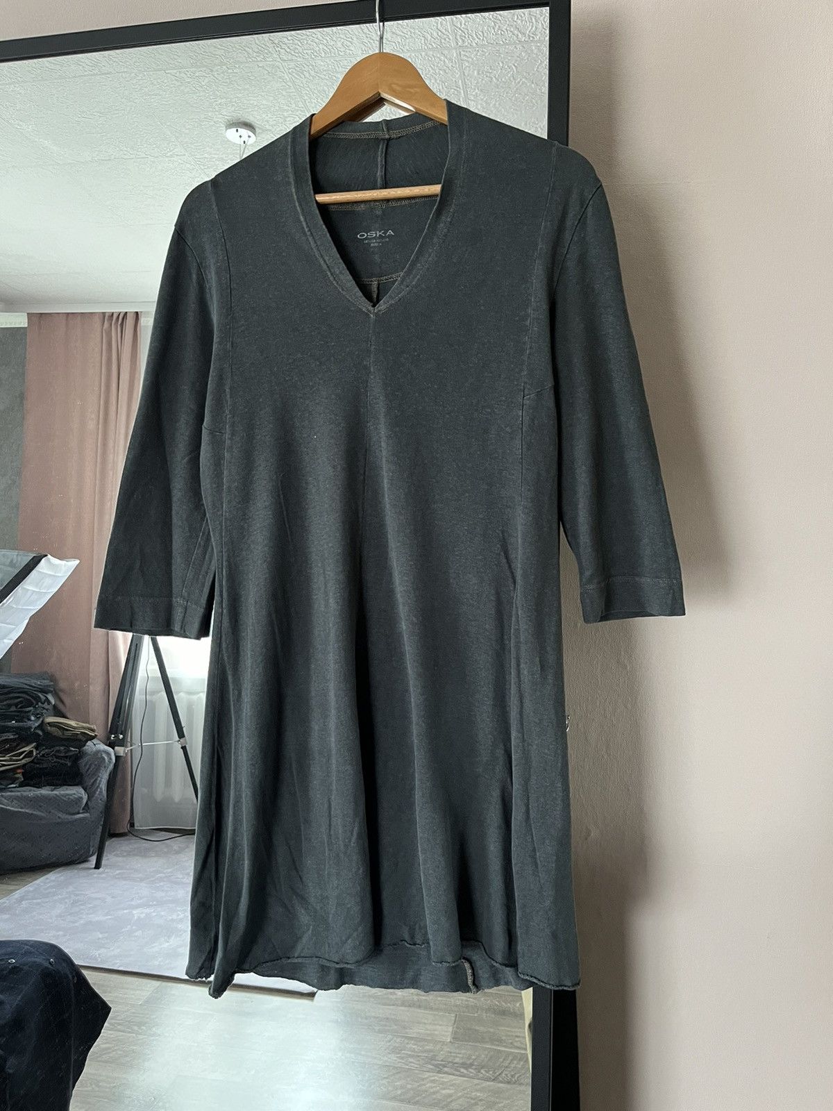 OSKA Oska 55% hemp avant garde minimalist dress Size M / US 6-8 / IT 42-44 - 2 Thumbnail