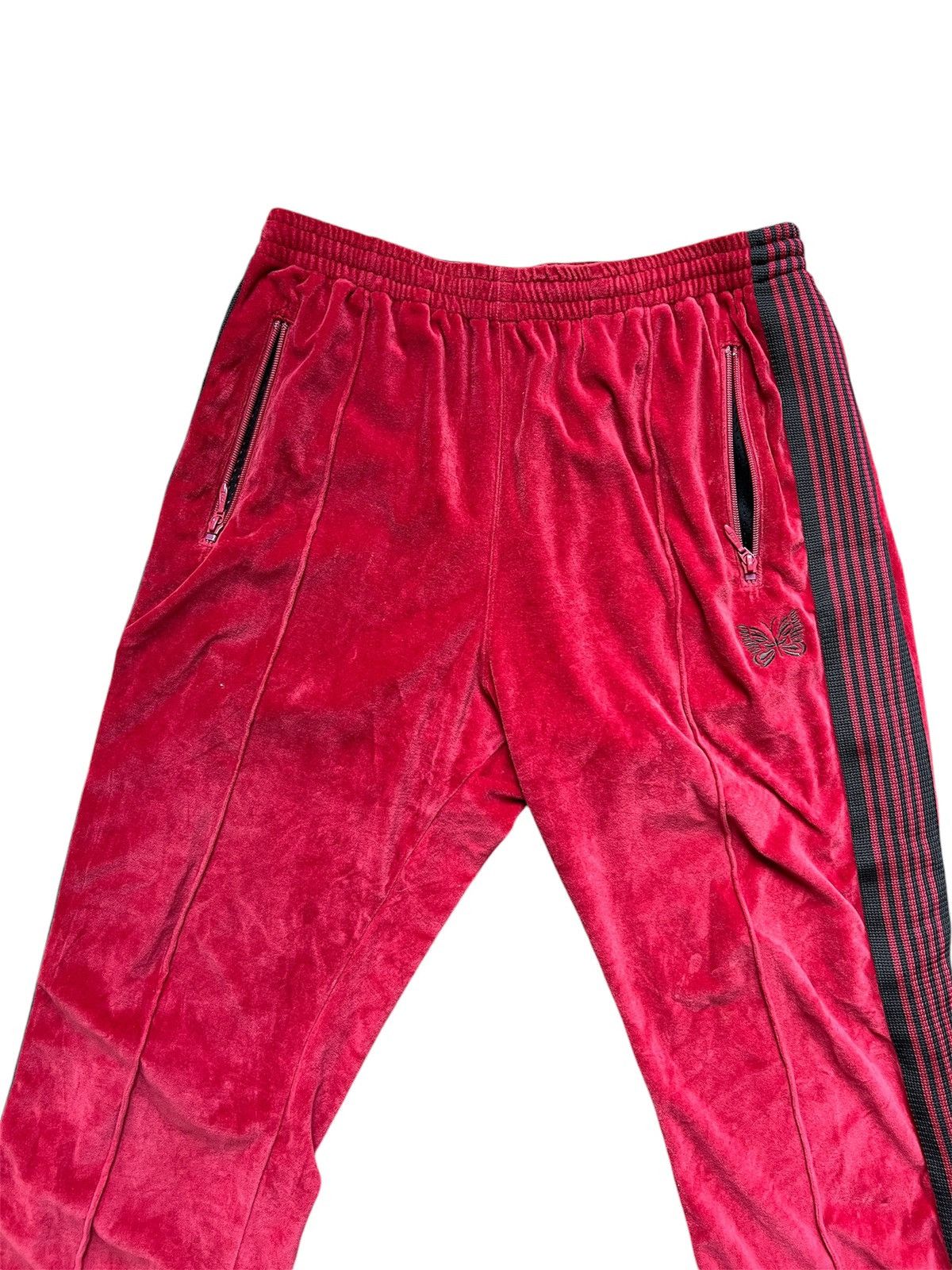 Needles Needles Velour sweatpants Size US 34 / EU 50 - 3 Thumbnail