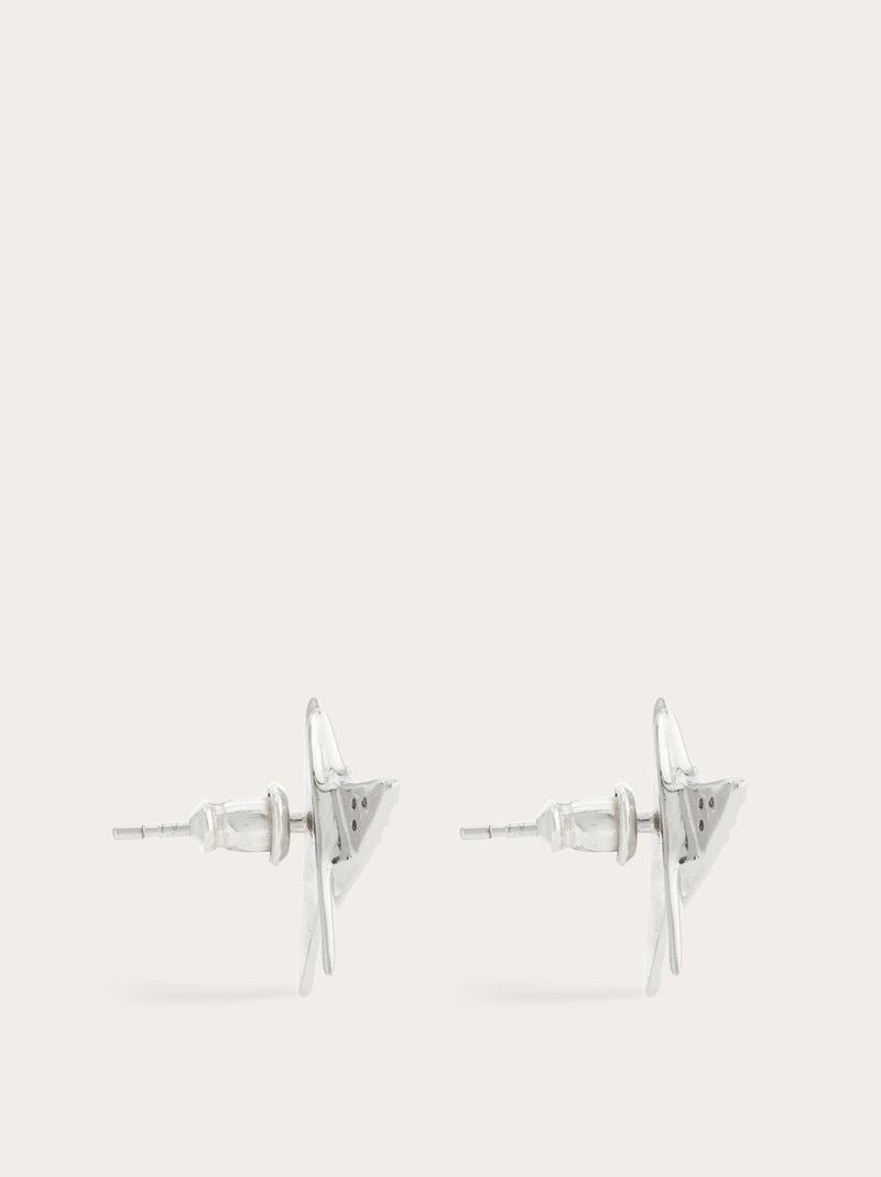 Salvatore Ferragamo o1s1rm0526 Size : OS / Earrings in Silver Size ONE SIZE - 3 Thumbnail