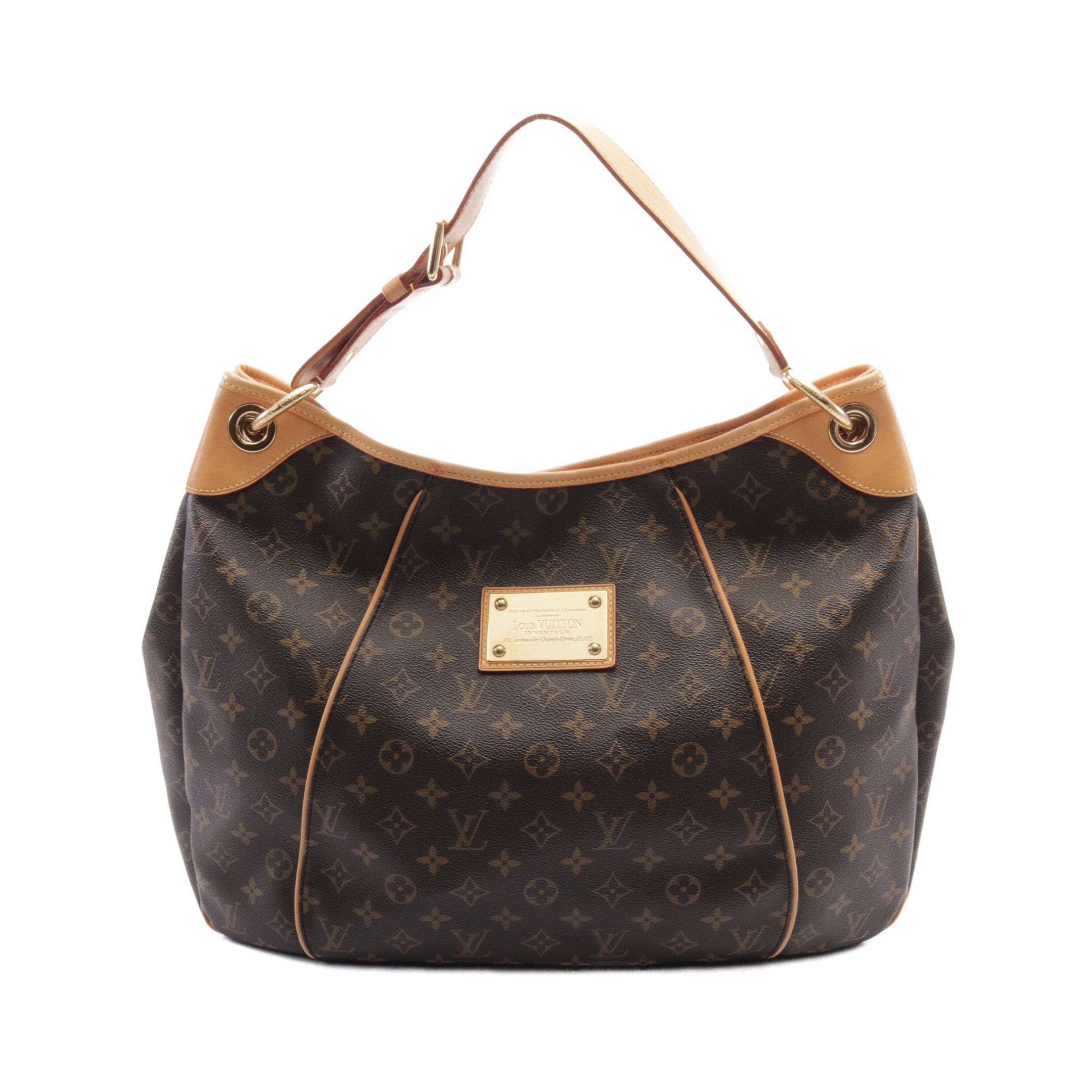Louis Vuitton Louis Vuitton Galliera Gm Monogram Shoulder Bag Leather Brown Size ONE SIZE - 1 Thumbnail