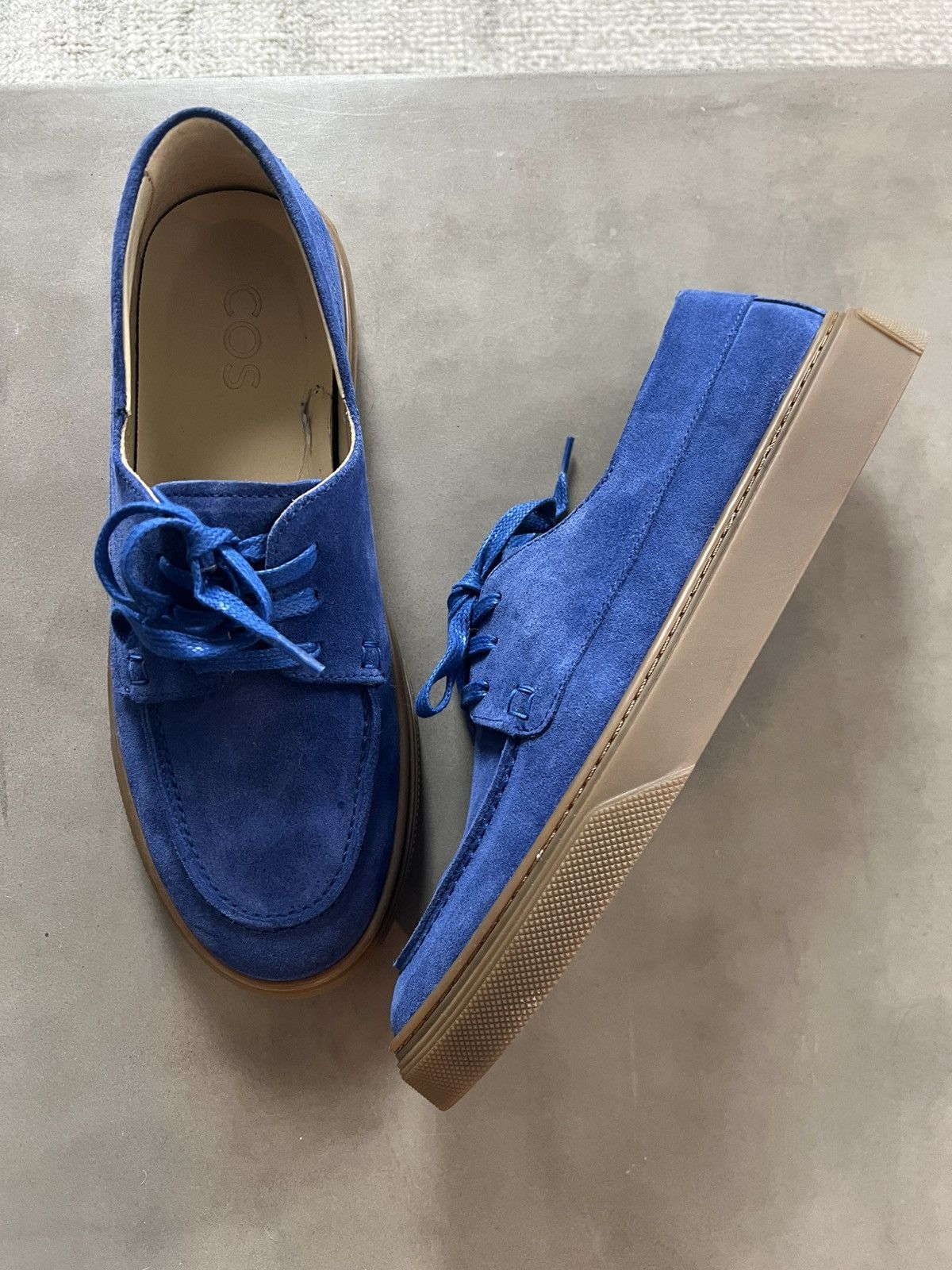 Cos COS SUEDE SNEAKER BOAT SHOES Size US 9 / EU 42 - 3 Thumbnail