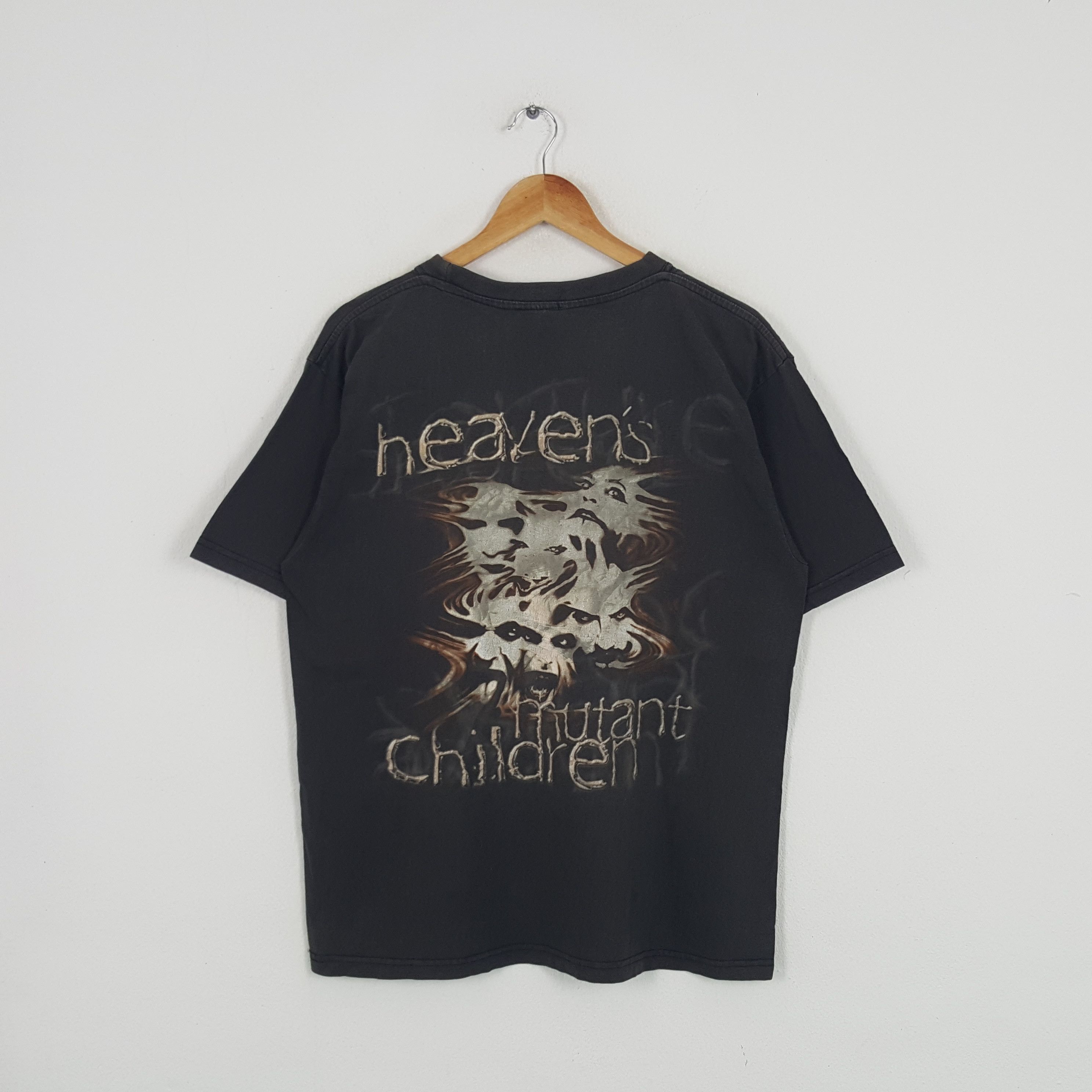 Band Tees × Vintage Vintage Heaven's Mutuant Children American Rock Band Tshirt Size US L / EU 52-54 / 3 - 1 Thumbnail