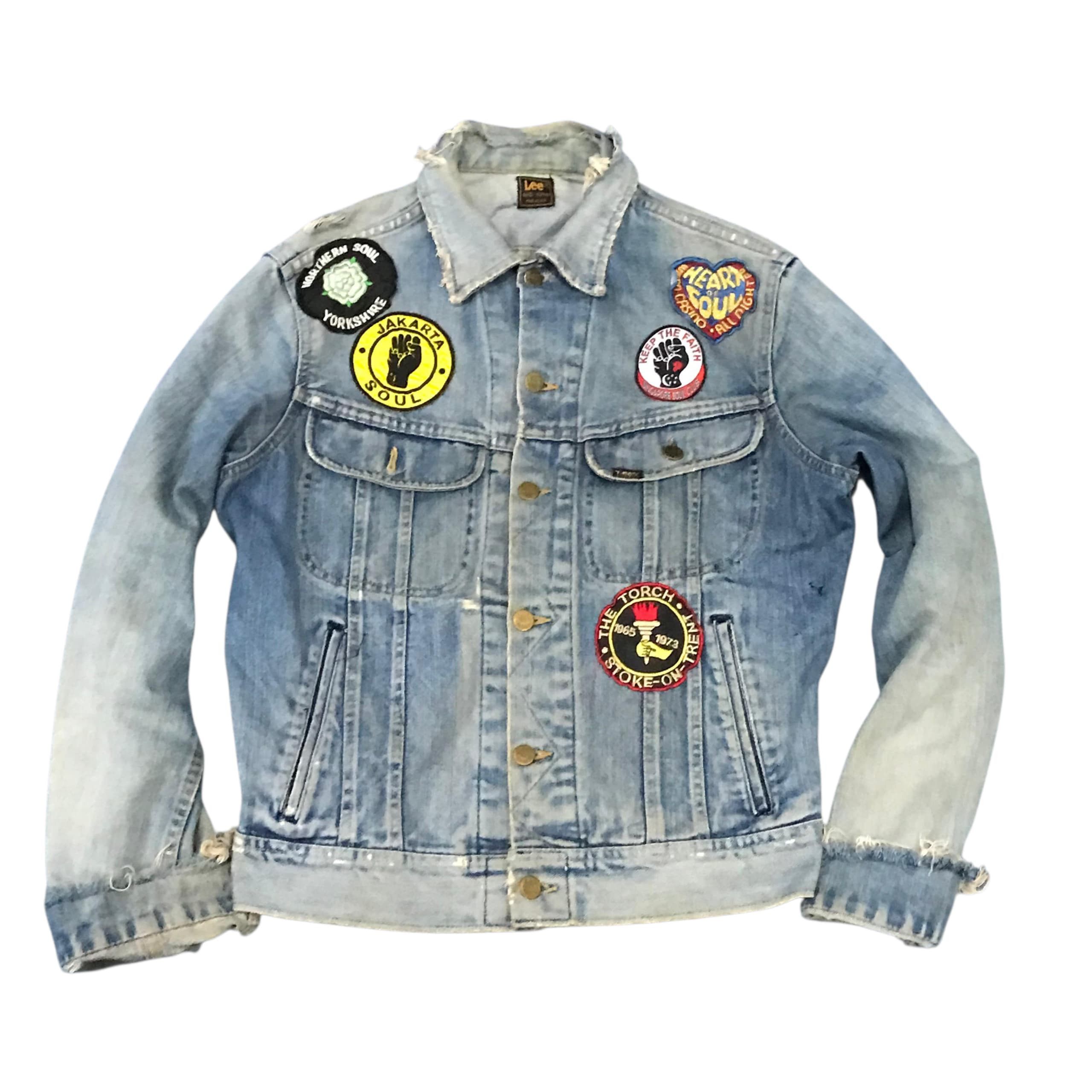 Lee Vintage Lee trucker jeans northern Soul Patch jacket Size US M / EU 48-50 / 2 - 1 Thumbnail