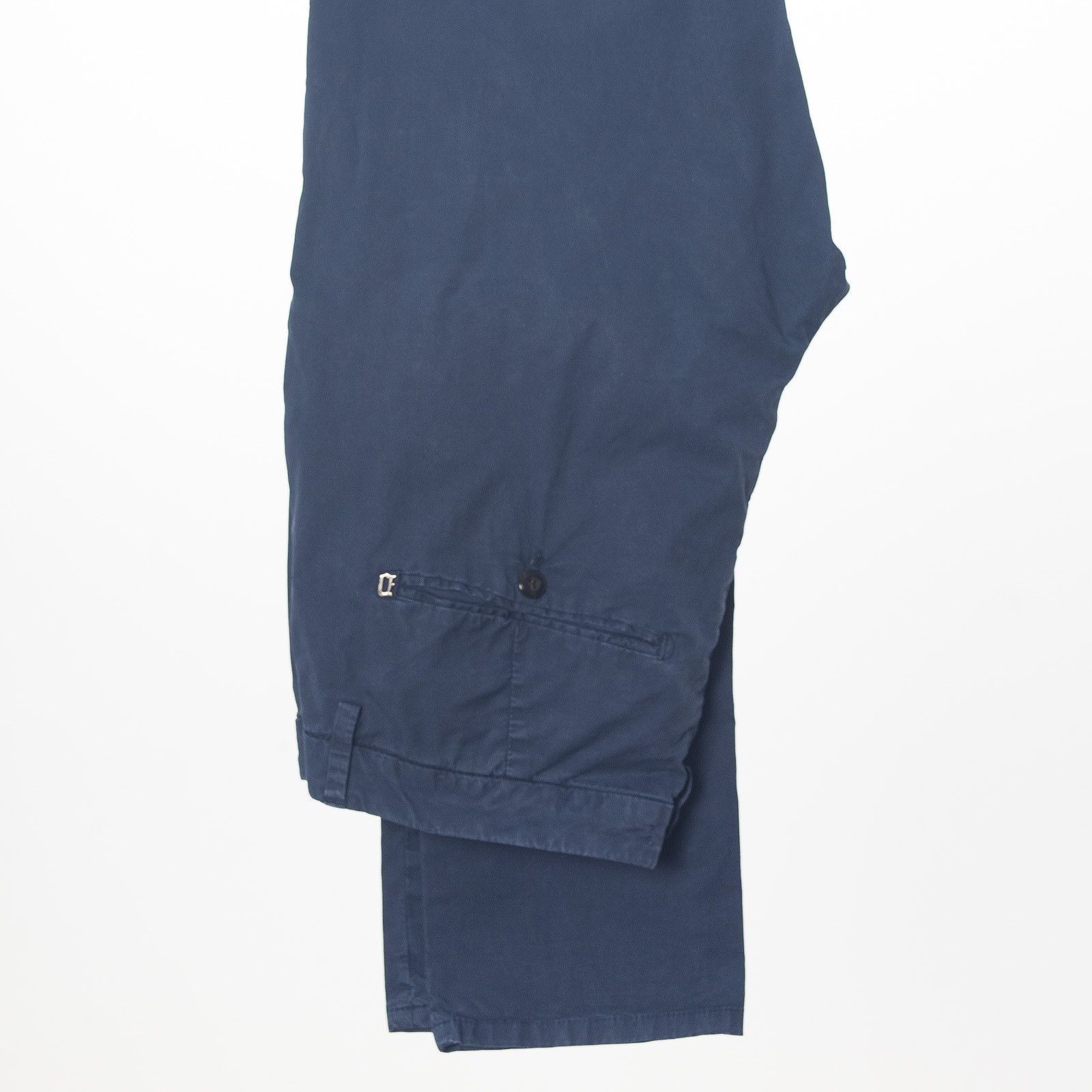 Dondup DONDUP Blue Slim Fit Cotton Chinos Italy Made 33/31.5 Size US 33 - 1 Thumbnail