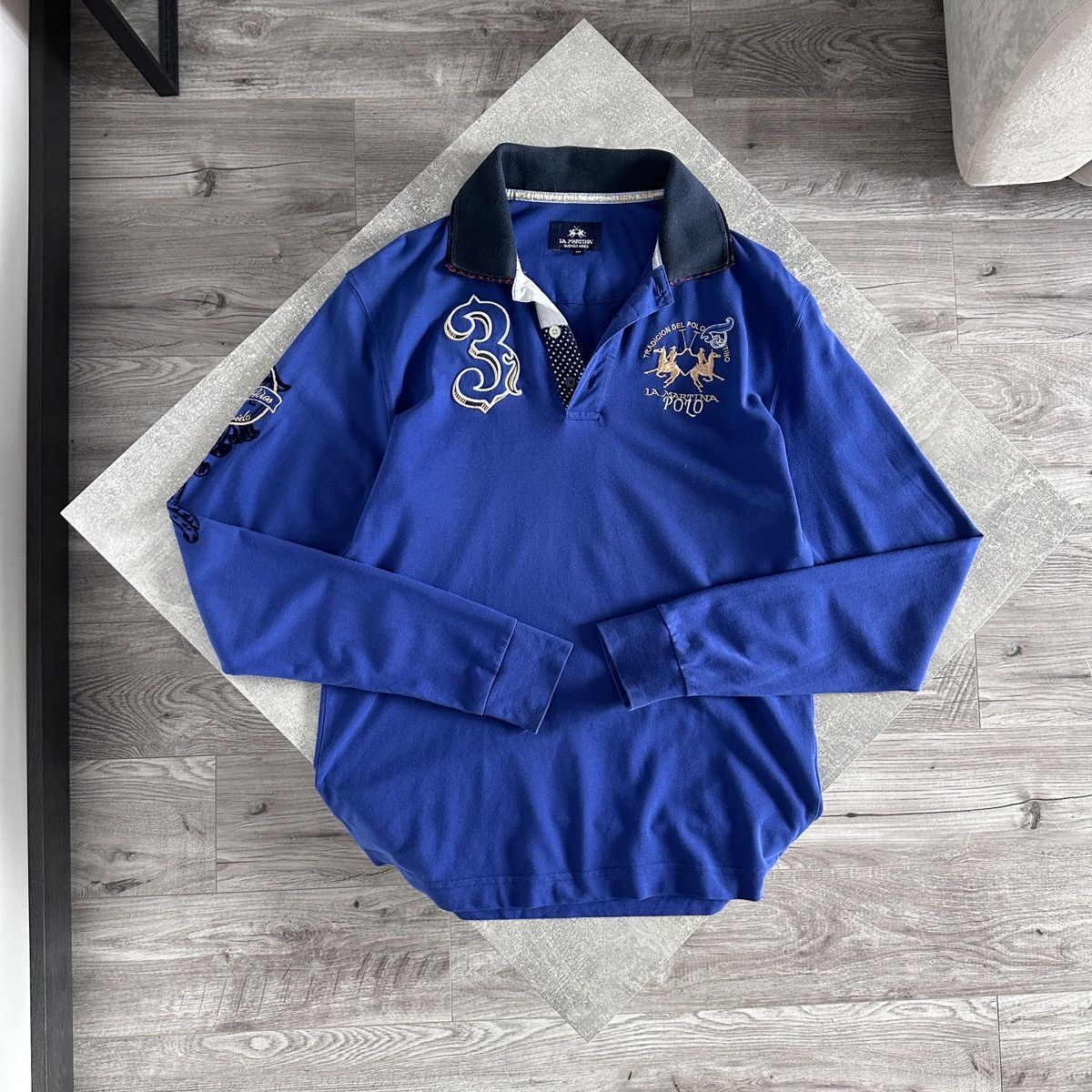 La Martina Vintage 00s La Martina Polo Rugby Buenos Aires rare y2k og Size US M / EU 48-50 / 2 - 1 Thumbnail