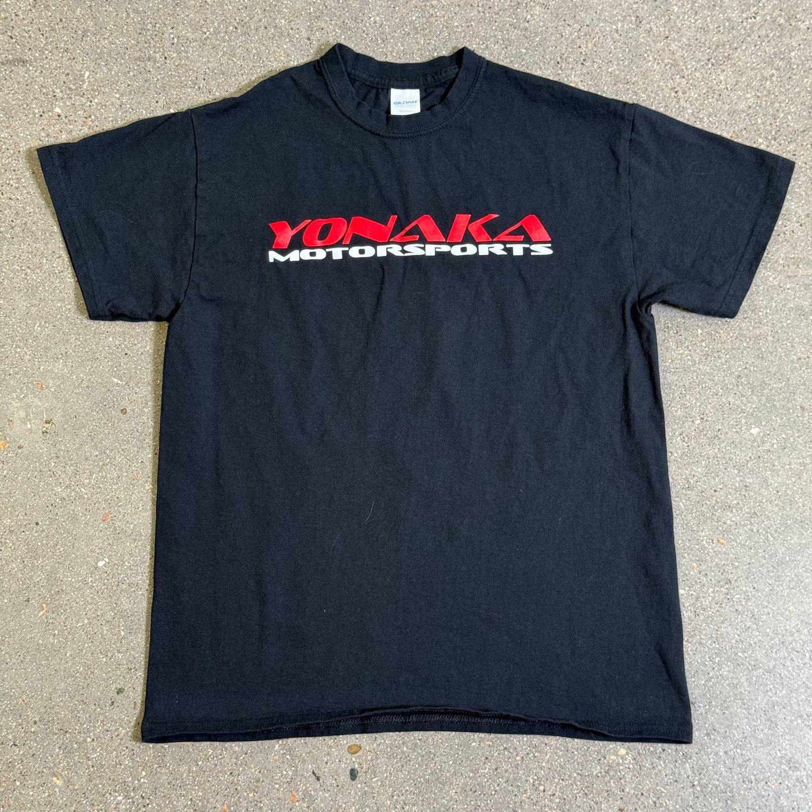 Gildan Yonaka Motorsports T-Shirt Black Logo Racing Tee Sz M Size US M / EU 48-50 / 2 - 1 Thumbnail