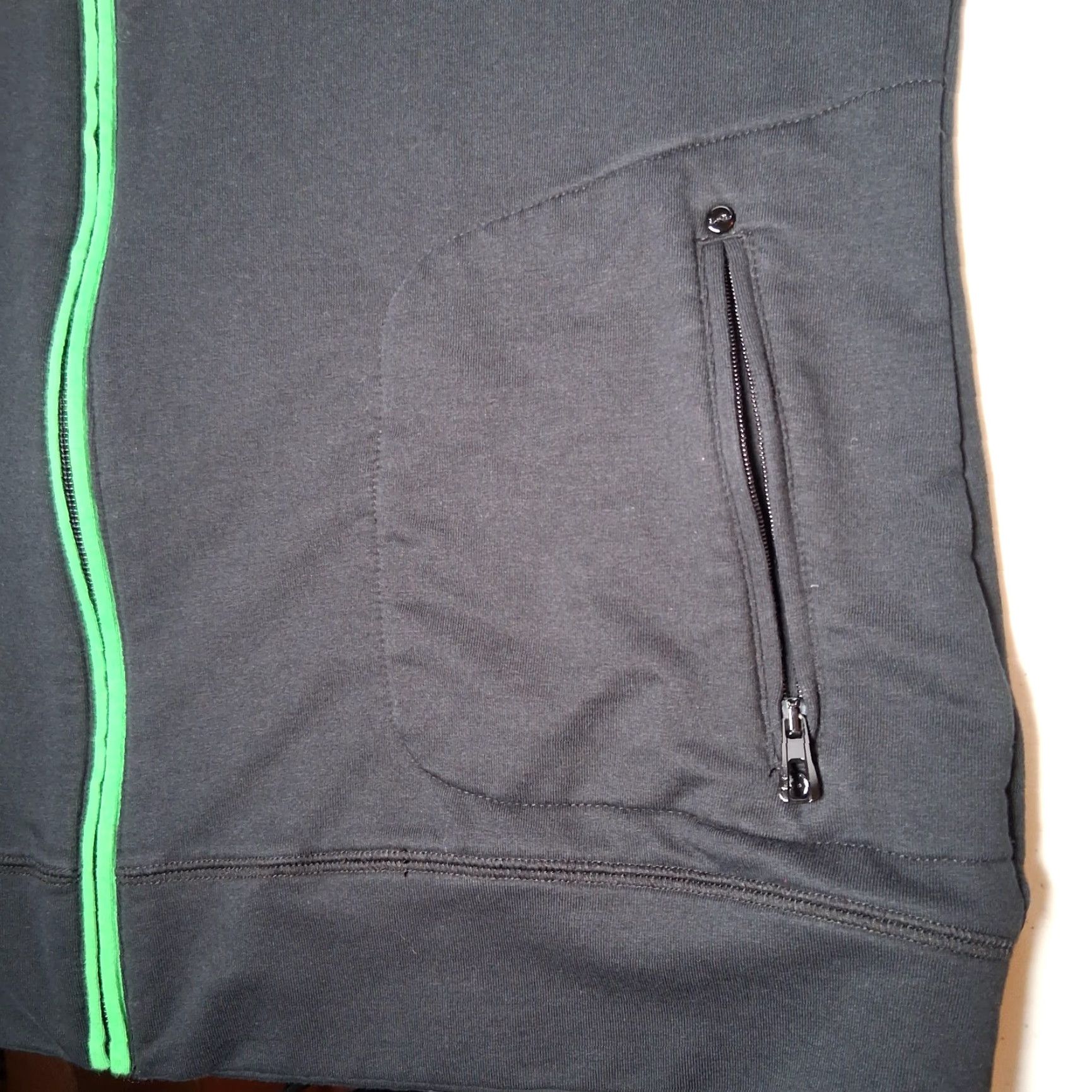 Ralph Lauren Ralph Lauren Active LRL Sweatshirt Women Large Black Green Zip Athleisure Size L / US 10 / IT 46 - 7 Thumbnail