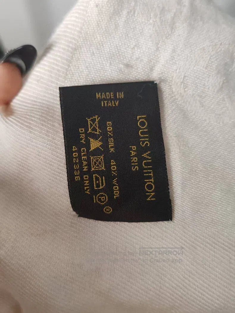Louis Vuitton Louis Vuitton Full print scarf Size ONE SIZE - 3 Thumbnail