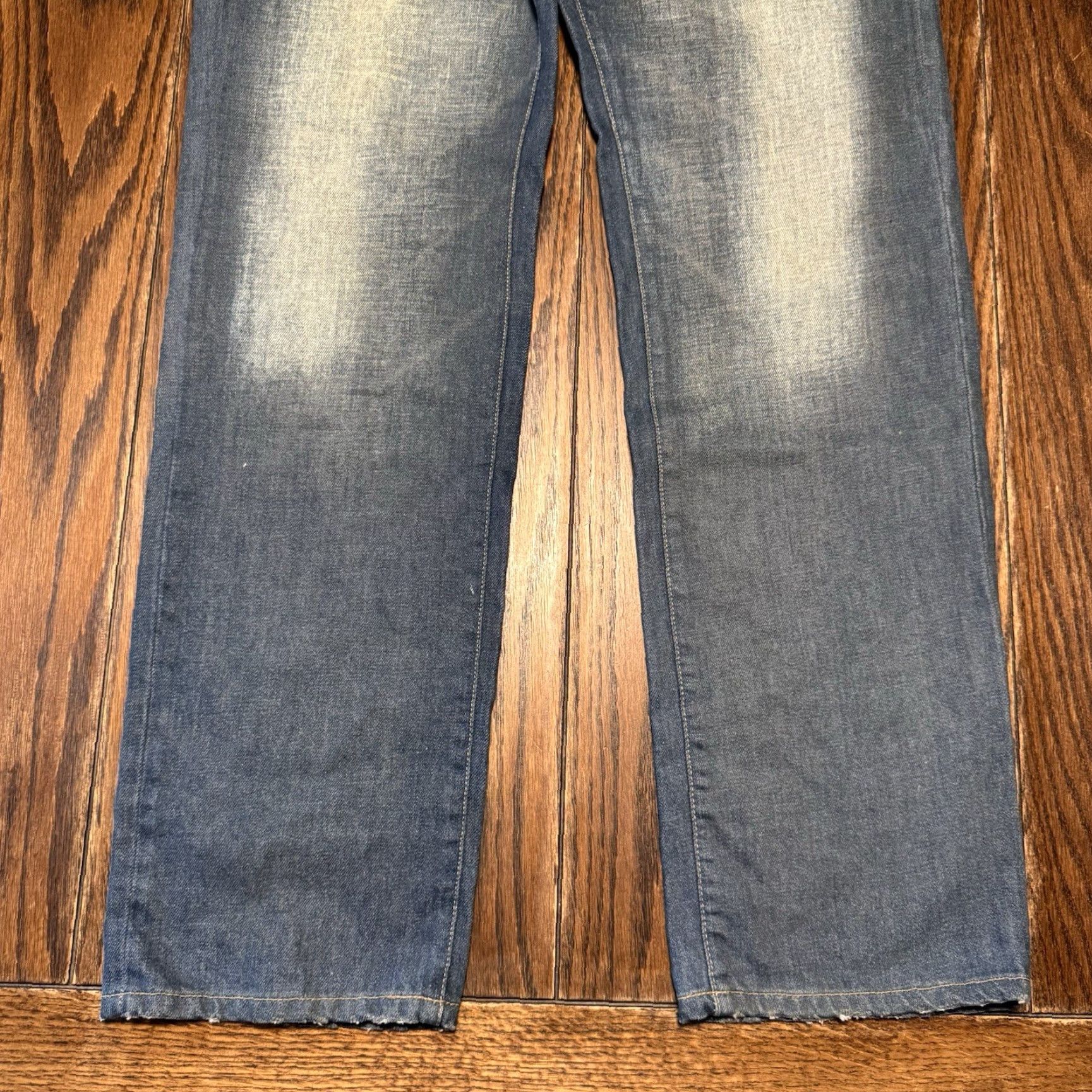 Diesel DIESEL Starx Jeans Men’s Medium Wash Regular Straight Leg 36x32 Blue Button Fly Mens Size US 34 / EU 50 - 2 Thumbnail