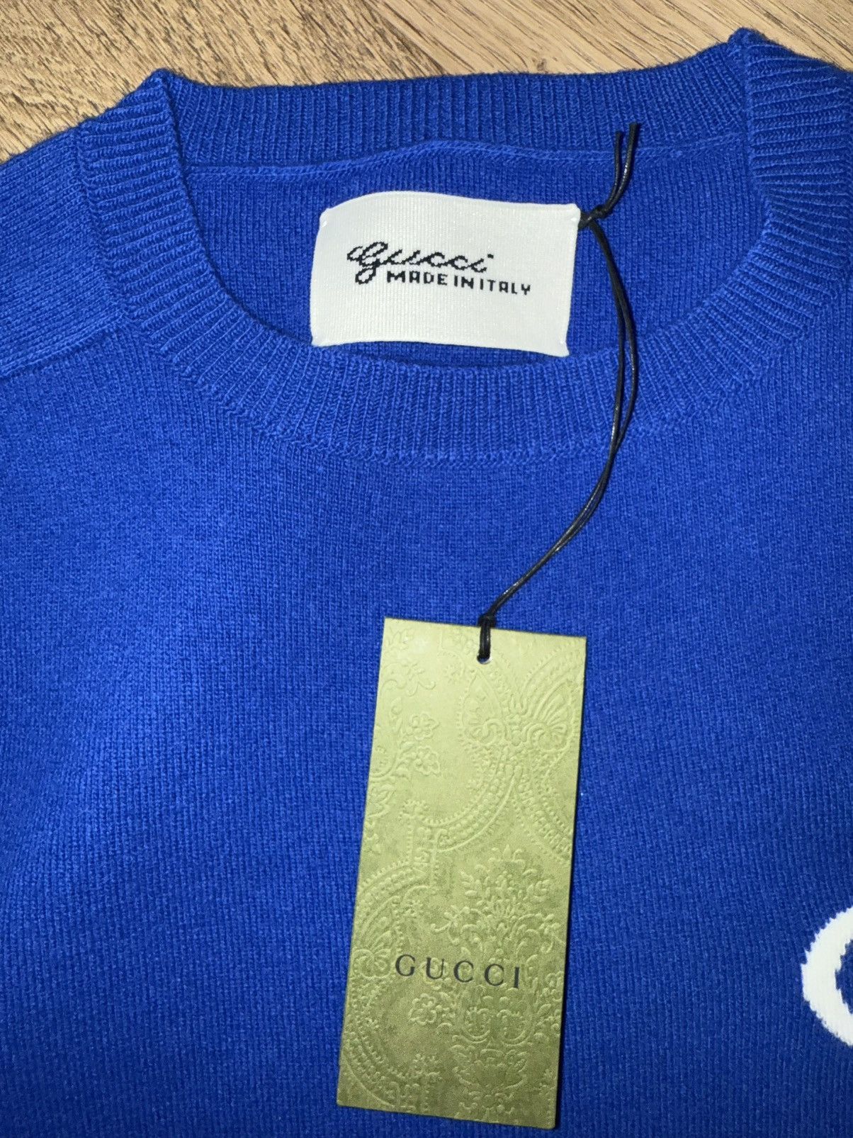 Gucci Maglione Gucci unisex blu elettrico Size US S / EU 44-46 / 1 - 9 Thumbnail