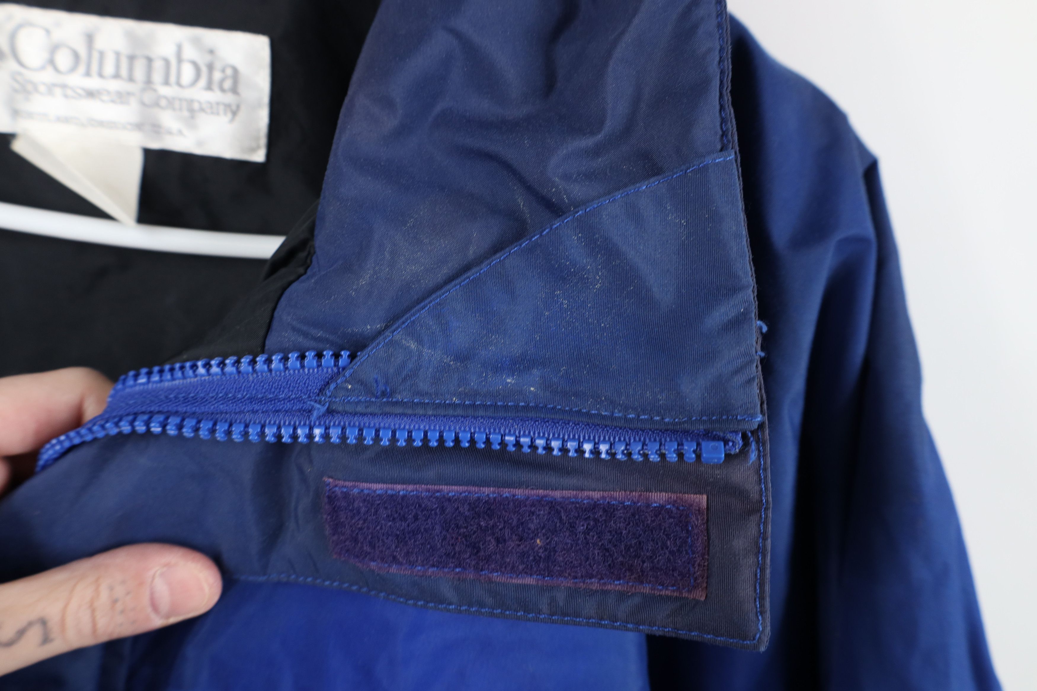 Columbia Vintage 90s Columbia Sun Faded Windbreaker Bomber Jacket Size US M / EU 48-50 / 2 - 10 Thumbnail