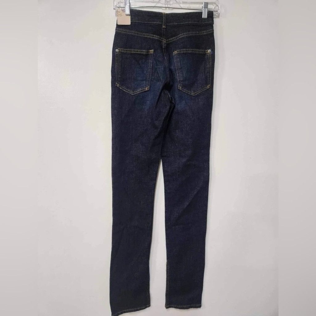 Anthropologie Anthropologie Pilcro The Split Straight Jeans Size 25. B19 Size 25" / US 0 / IT 36 - 6 Thumbnail