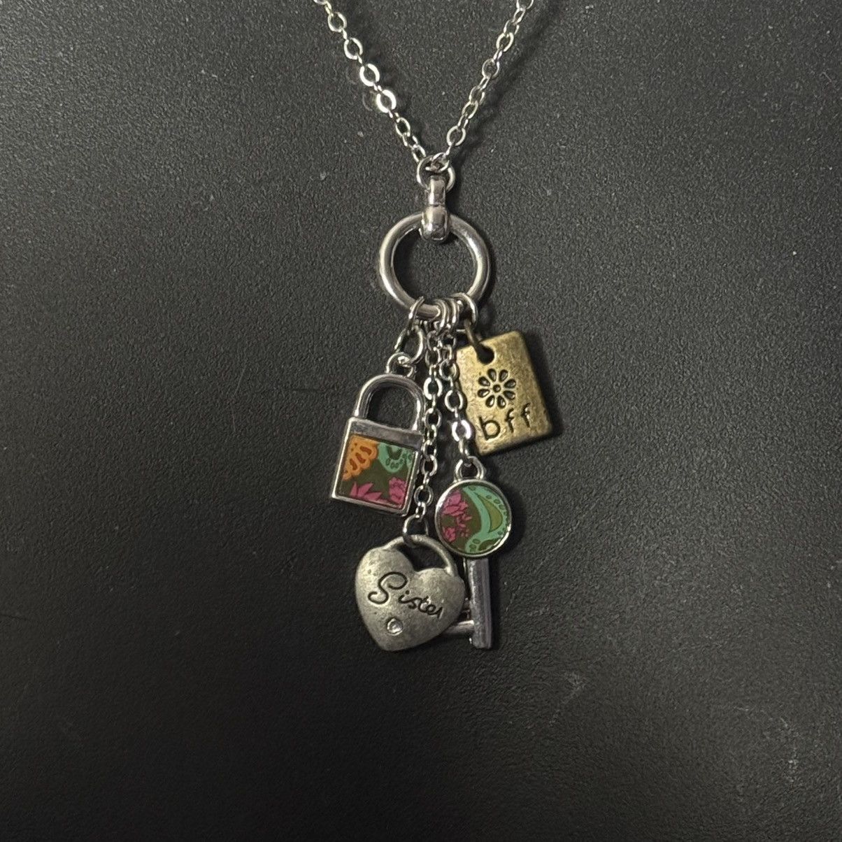 Other Jillzarah silver tone Sister/Bff charm necklace Size ONE SIZE - 2 Thumbnail