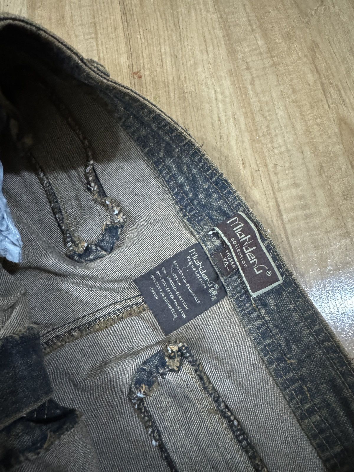If Six Was Nine Japanese Brand Bondage jeans Size US 33 - 3 Thumbnail
