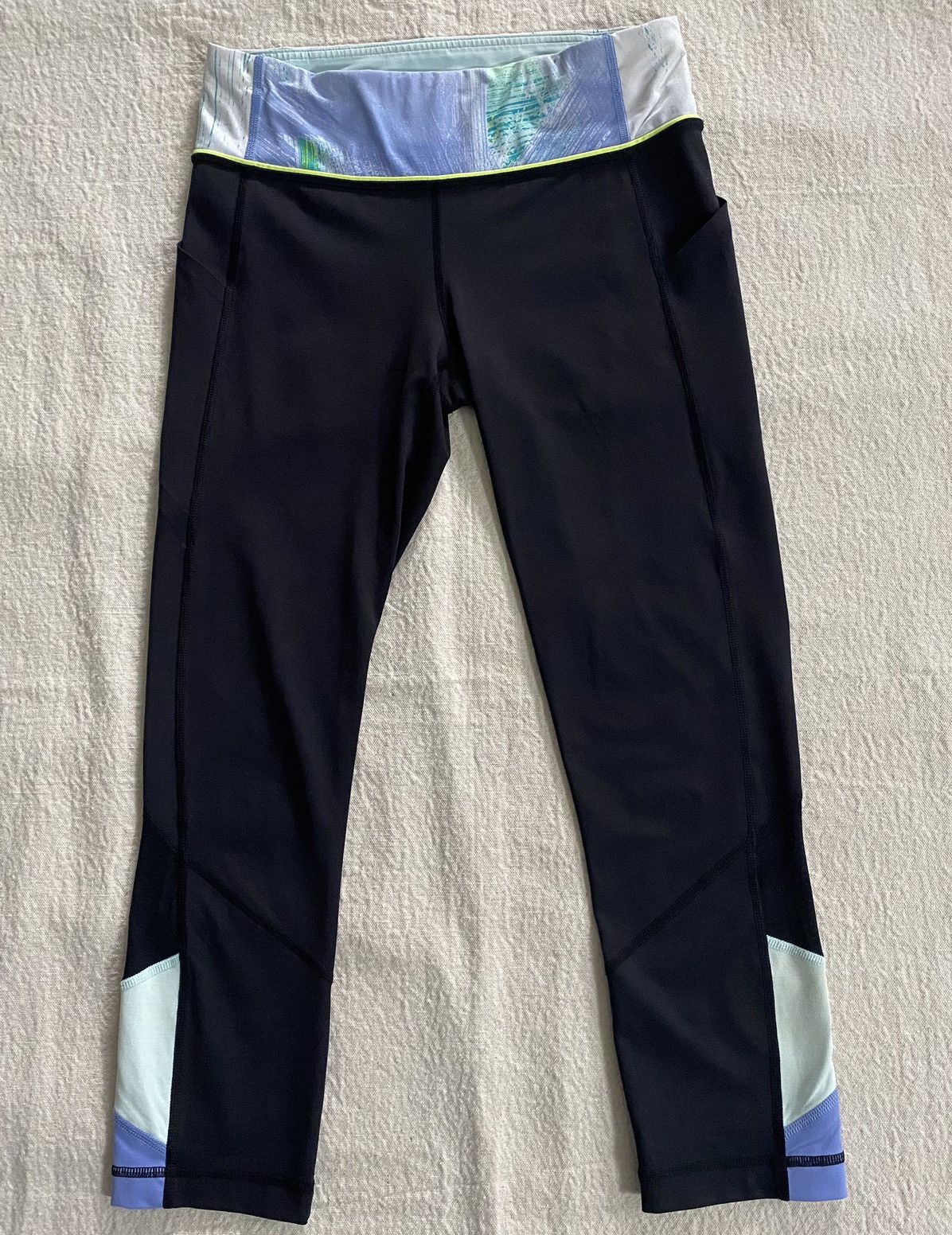 Lululemon Lululemon Pace Rival Crop Wind Chill Lullaby Leggings Sz