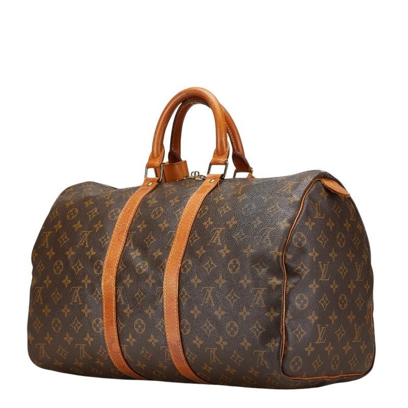 Louis Vuitton Louis Vuitton Monogram Keepall 45 Boston Bag M41428 Size ONE SIZE - 2 Thumbnail