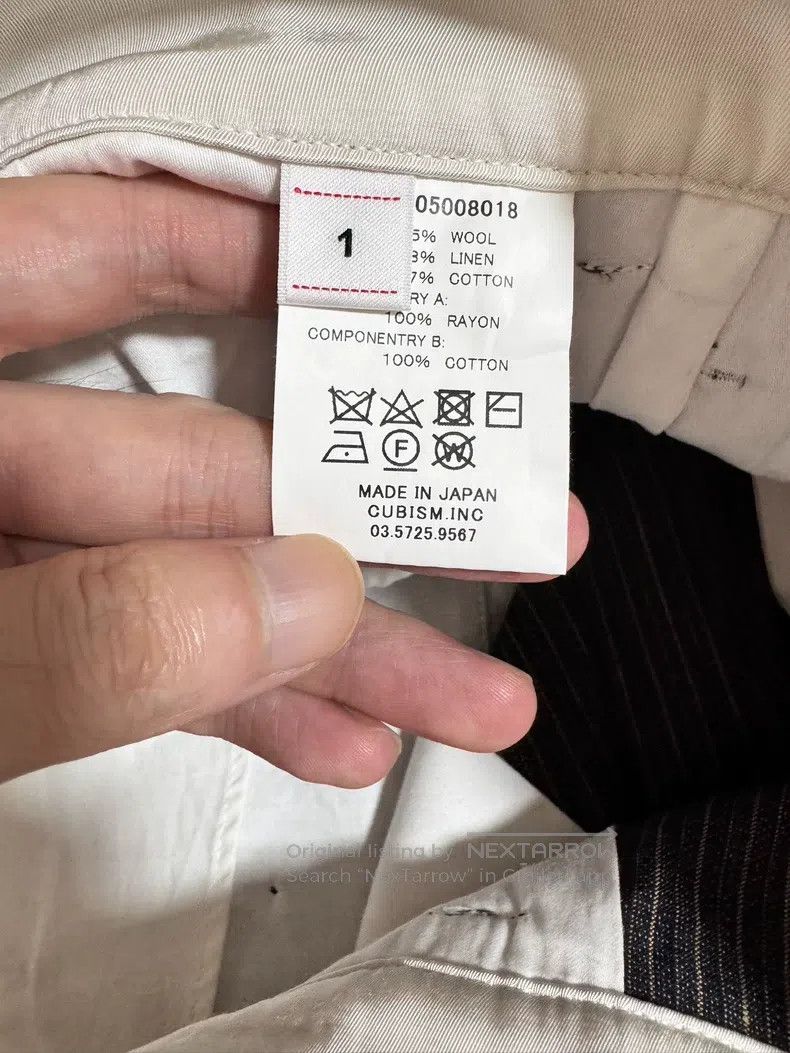 Visvim Visvim size 1 23ss hakama santome wool-cotton-linen blend s Size US 28 / EU 44 - 4 Thumbnail