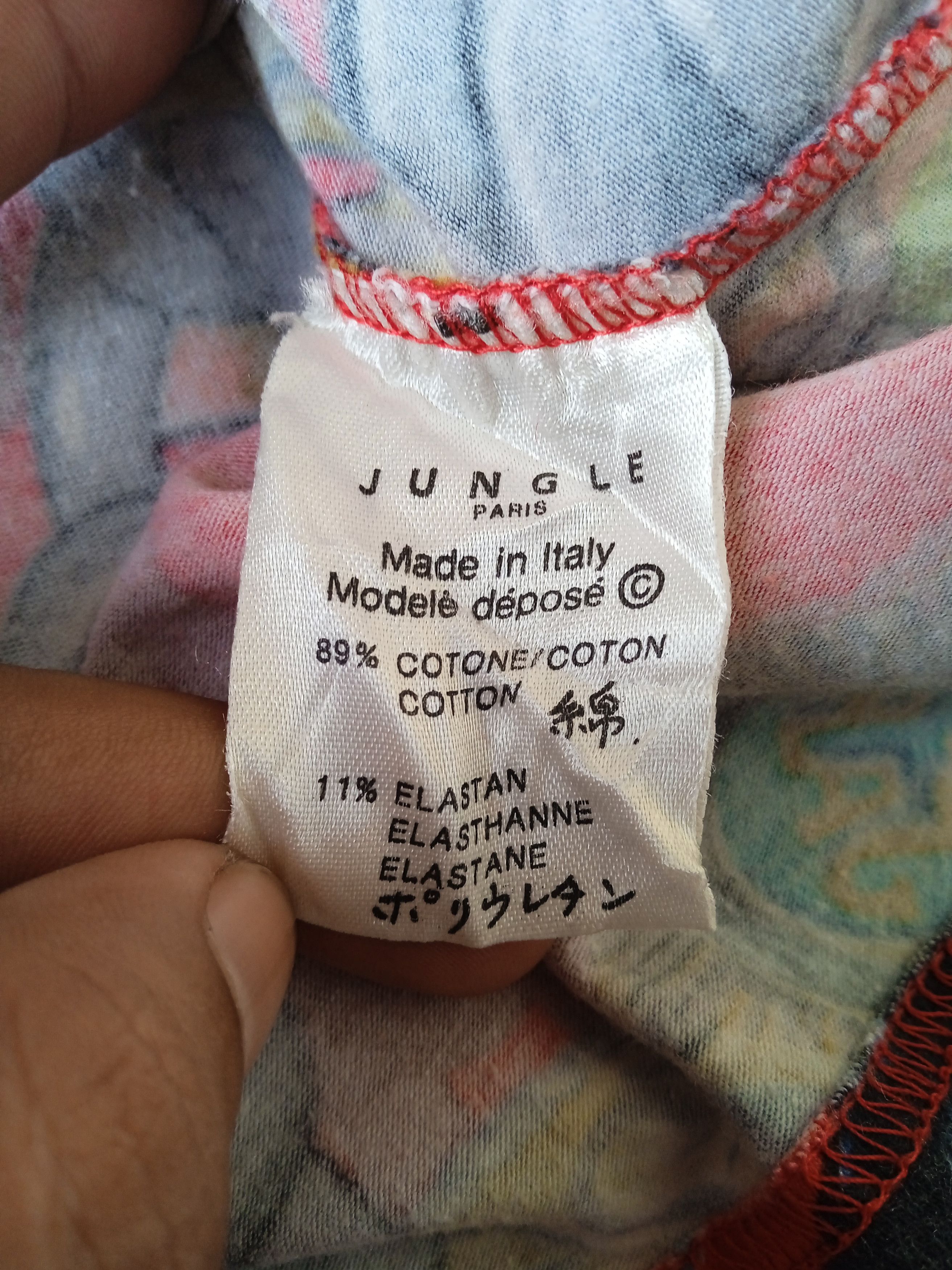 Designer × If Six Was Nine × Kenzo Rare Kenzo Parody Printed Mesh Size US M / EU 48-50 / 2 - 7 Thumbnail