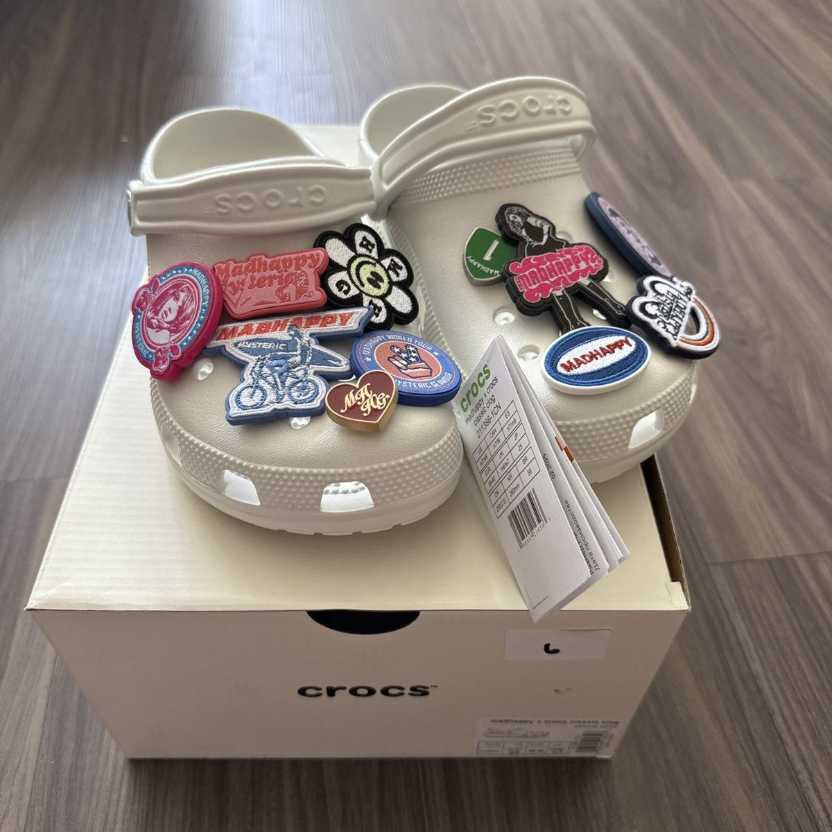 Crocs Madhappy x Crocs Classic Clog “Almost White” Size M7 / W9 Size US 9 / IT 39 - 1 Thumbnail