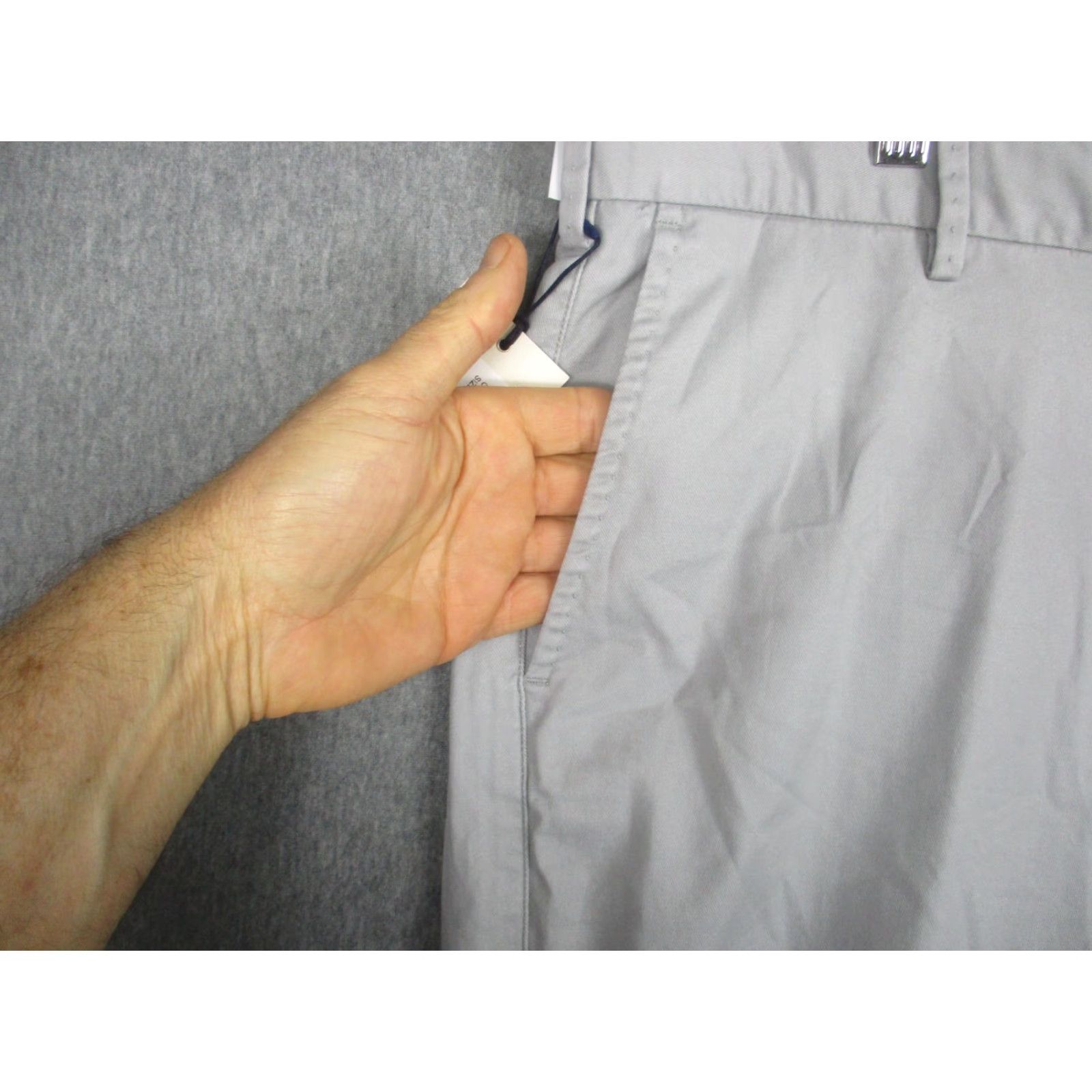 Peter Millar Peter Millar Pants Mens 38x36 Gray Soft Touch Twill Chino Stretch Casual MS19B48 Size US 38 / EU 54 - 5 Thumbnail