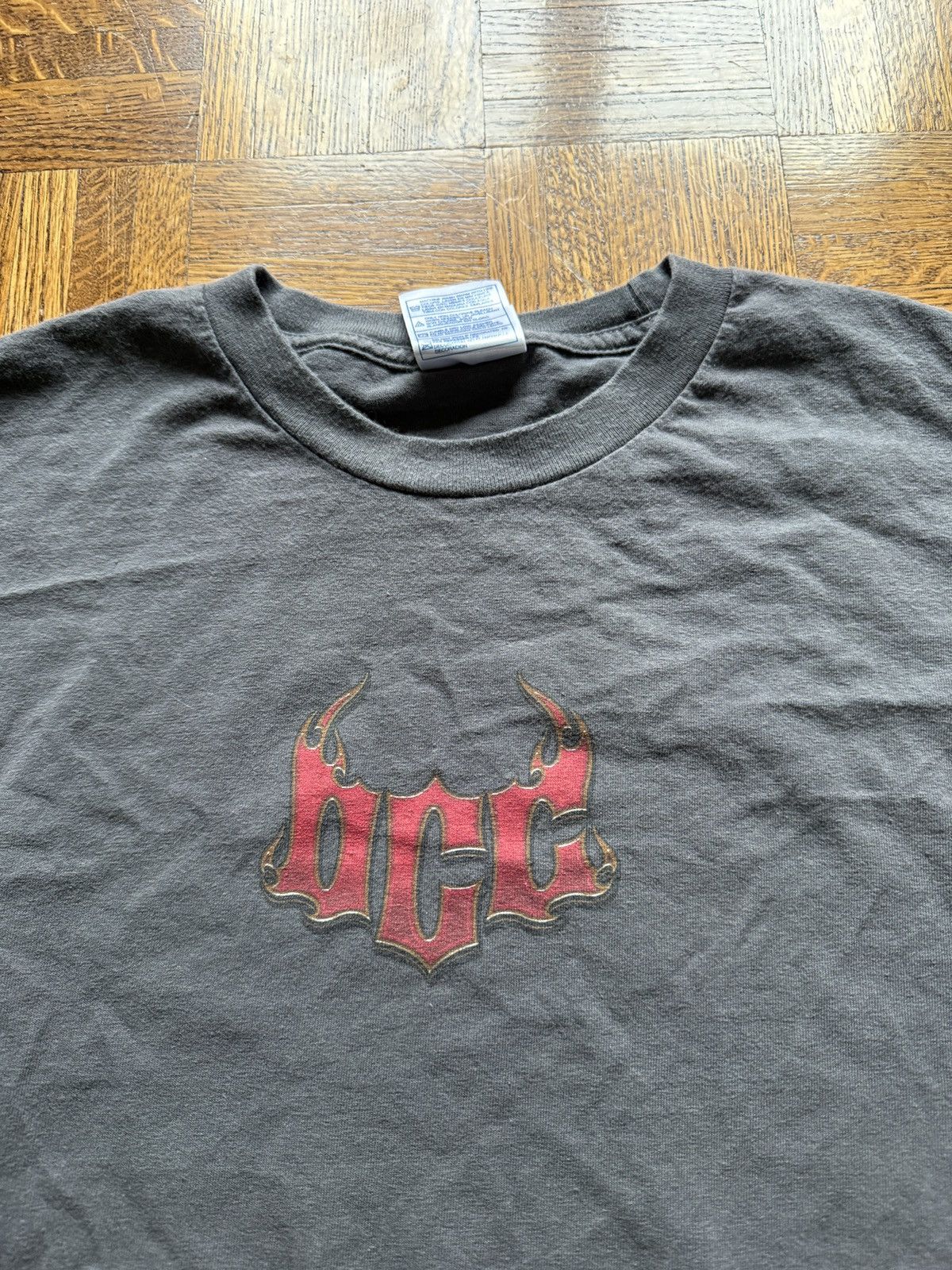 Vintage Vintage Y2K Orange County Choppers Flames Graphic Tee Size US XXL / EU 58 / 5 - 2 Thumbnail