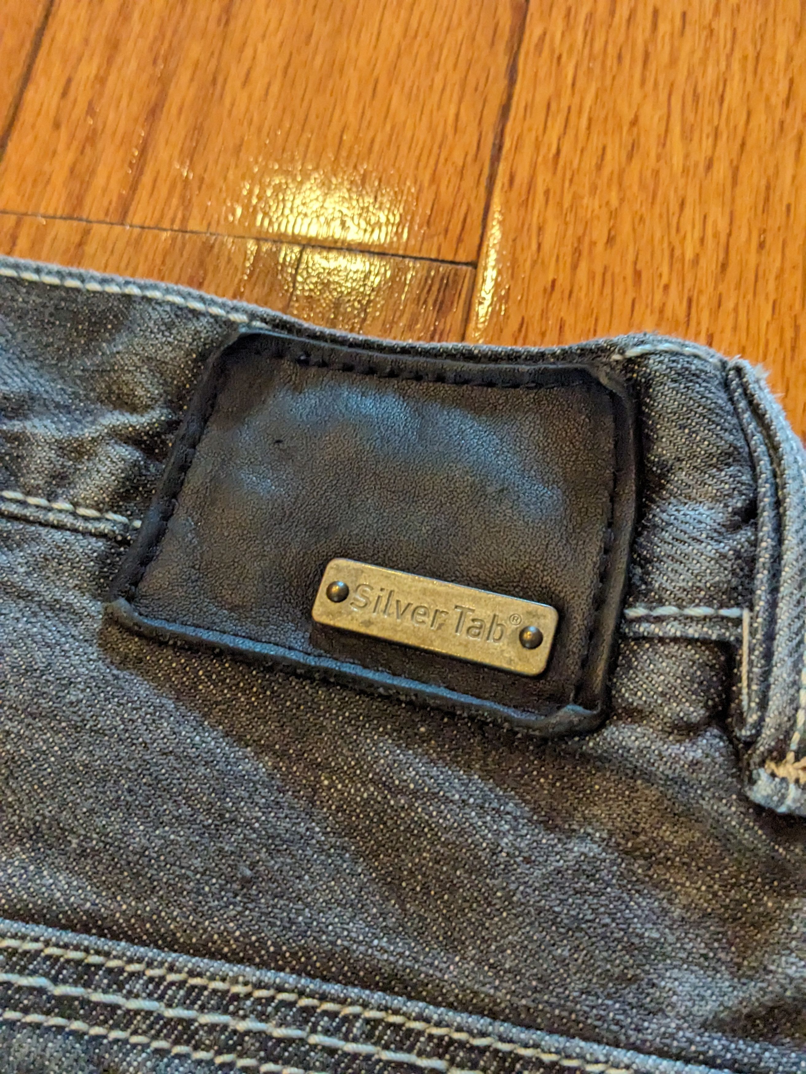Levi's × Vintage Vintage Y2K Silver Tab 38 x 32 Gray Baggy Pants Size US 38 / EU 54 - 2 Thumbnail
