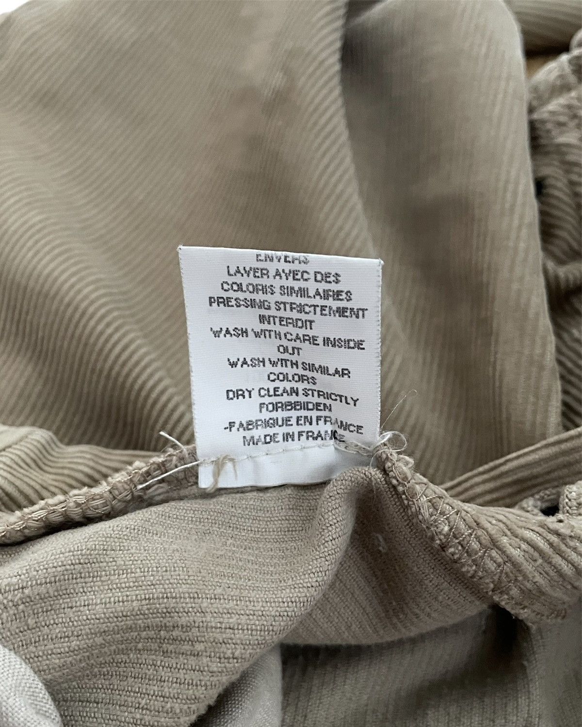 Maison Margiela fw 2003 artisanal corduroy trousers Size US 30 / EU 46 - 9 Thumbnail