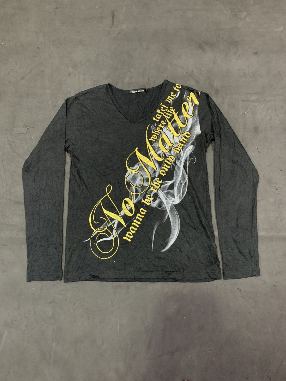 💸BINDINGOFFER💸Clash ahead smoke poem longsleeve