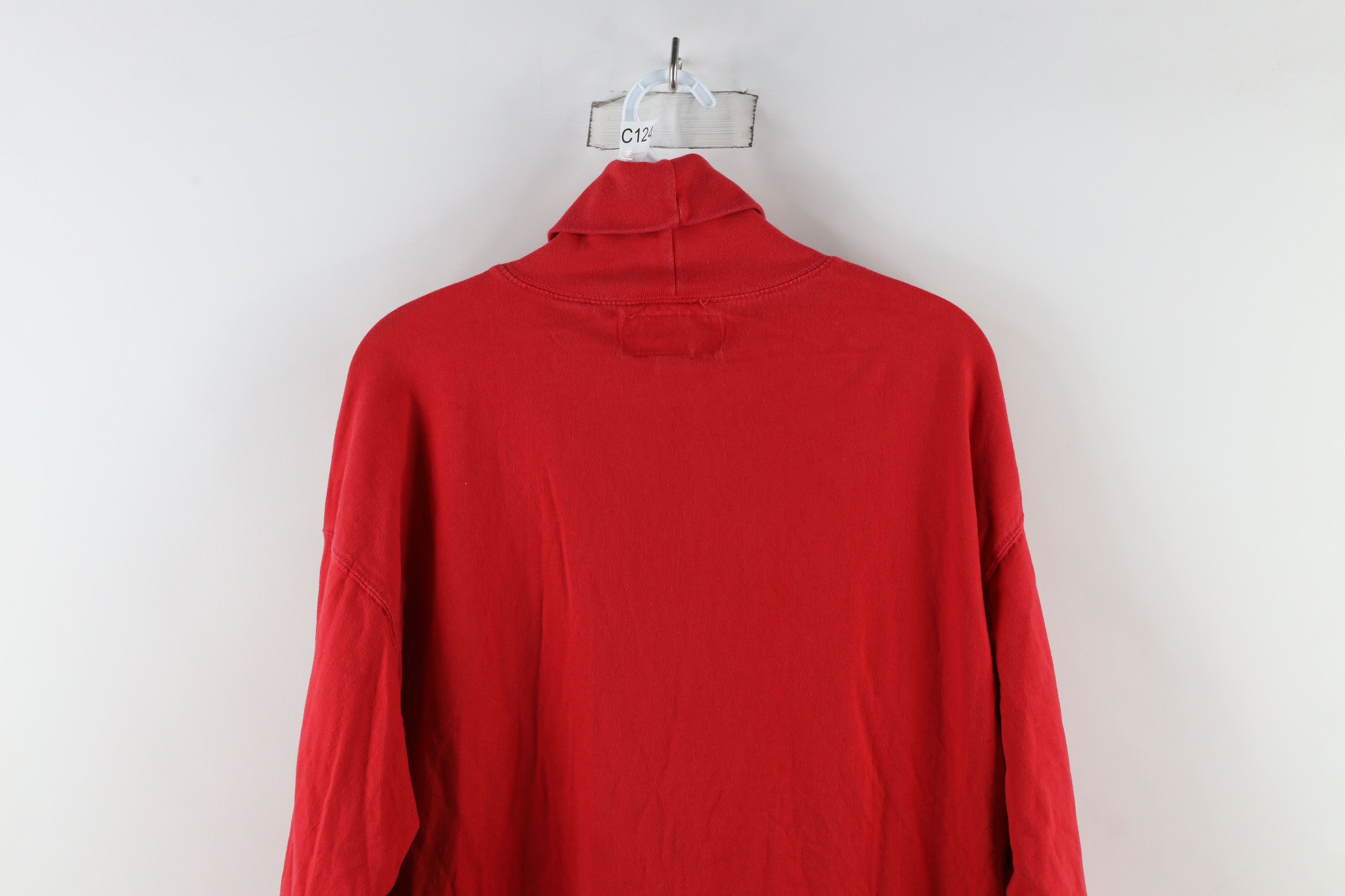 Starter × Vintage Vintage 90s Starter Red Wings Hockey Turtleneck T-Shirt Size US XL / EU 56 / 4 - 10 Thumbnail